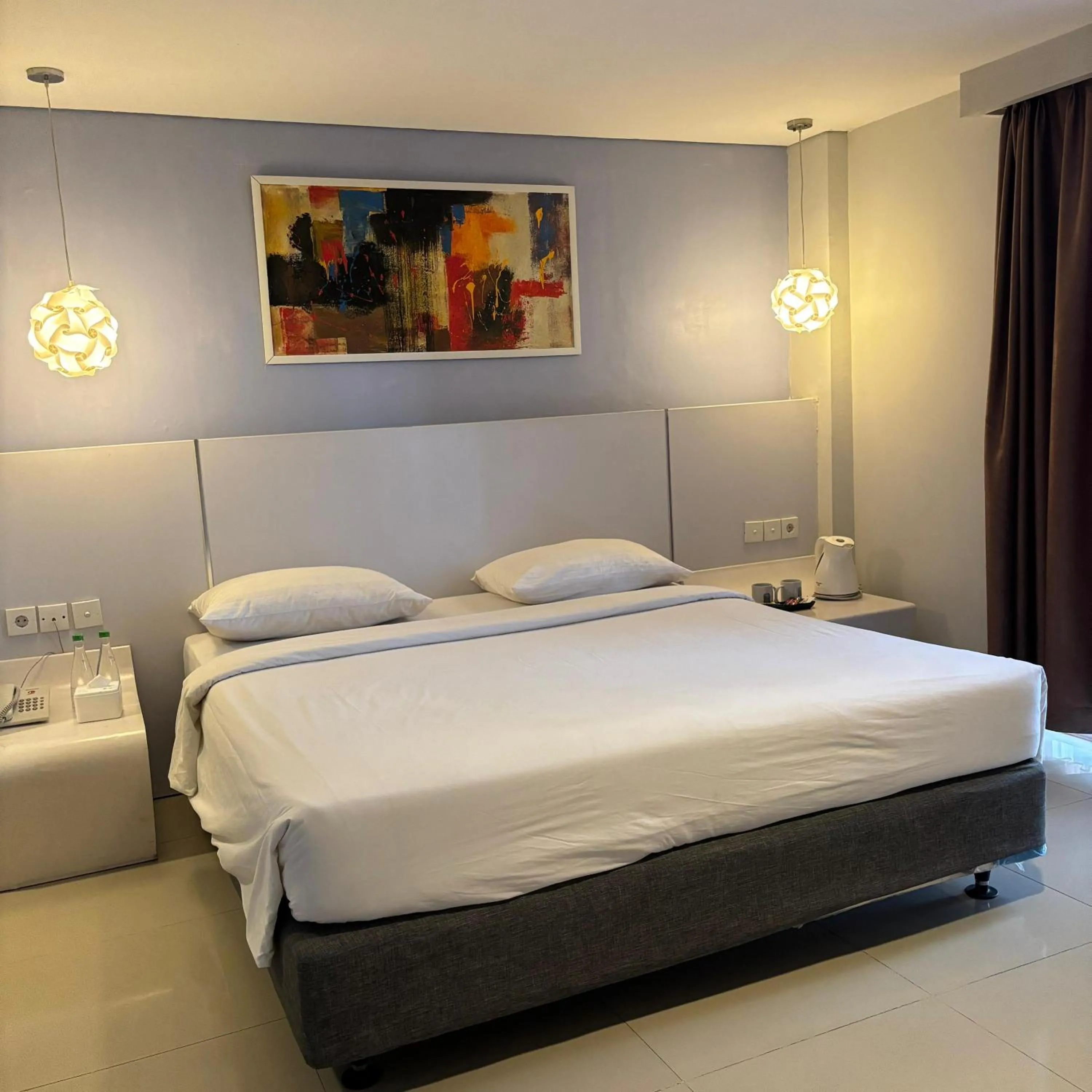 Bedroom, Bed in Kyriad Haka Makassar