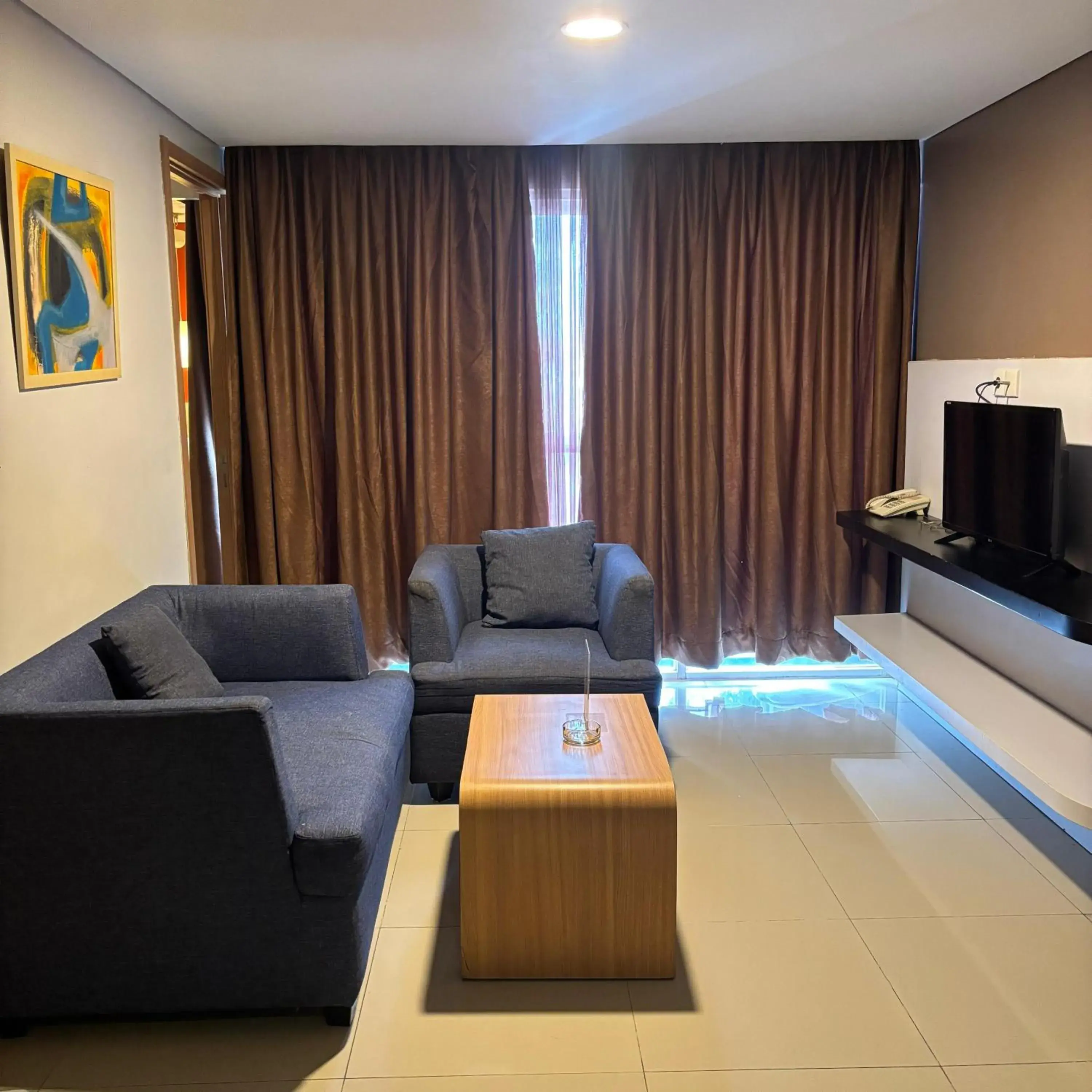 Living room in Kyriad Haka Makassar Living room in Kyriad Haka Makassar