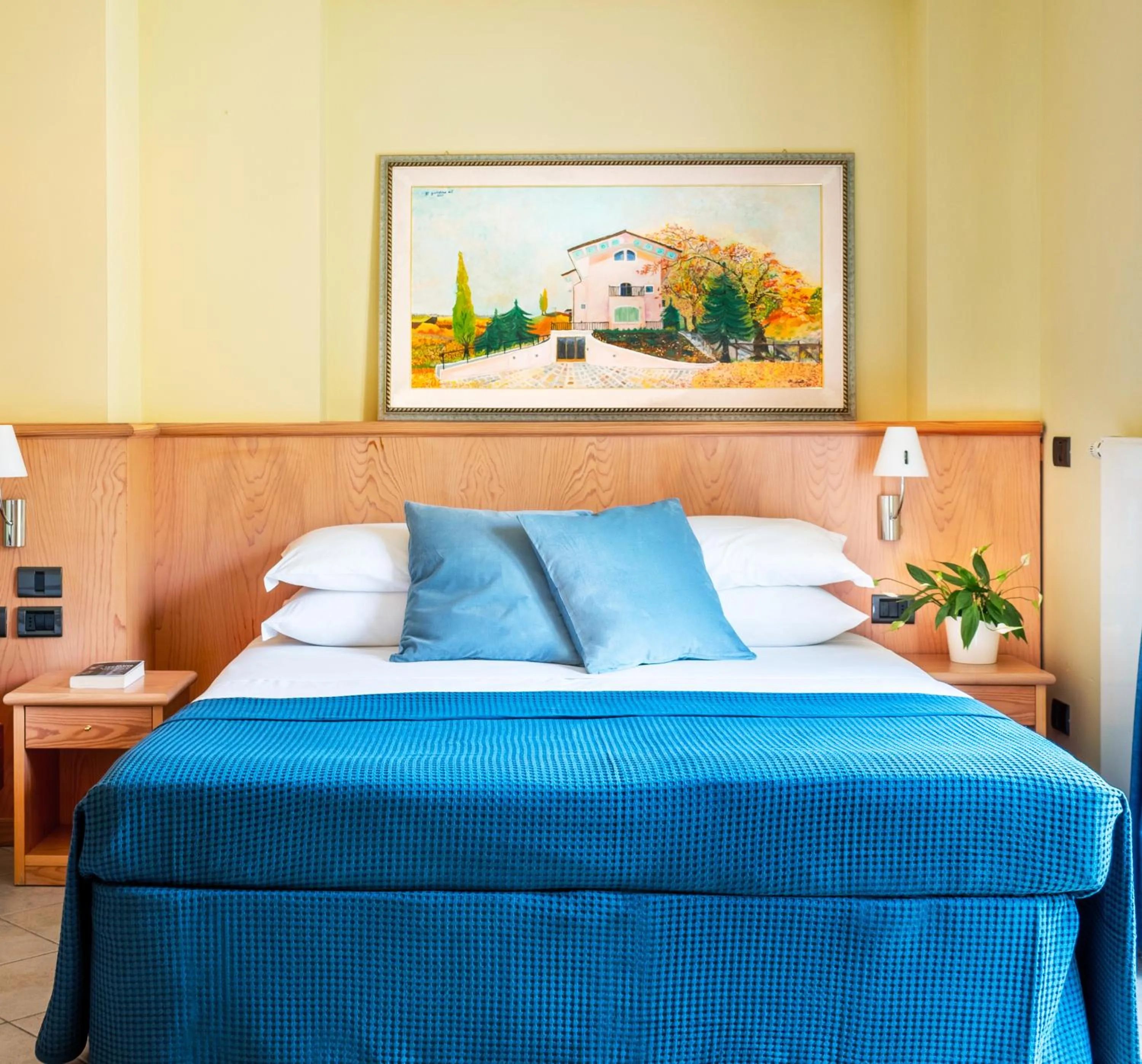 Bed in Albergo Il Giardino del Rio