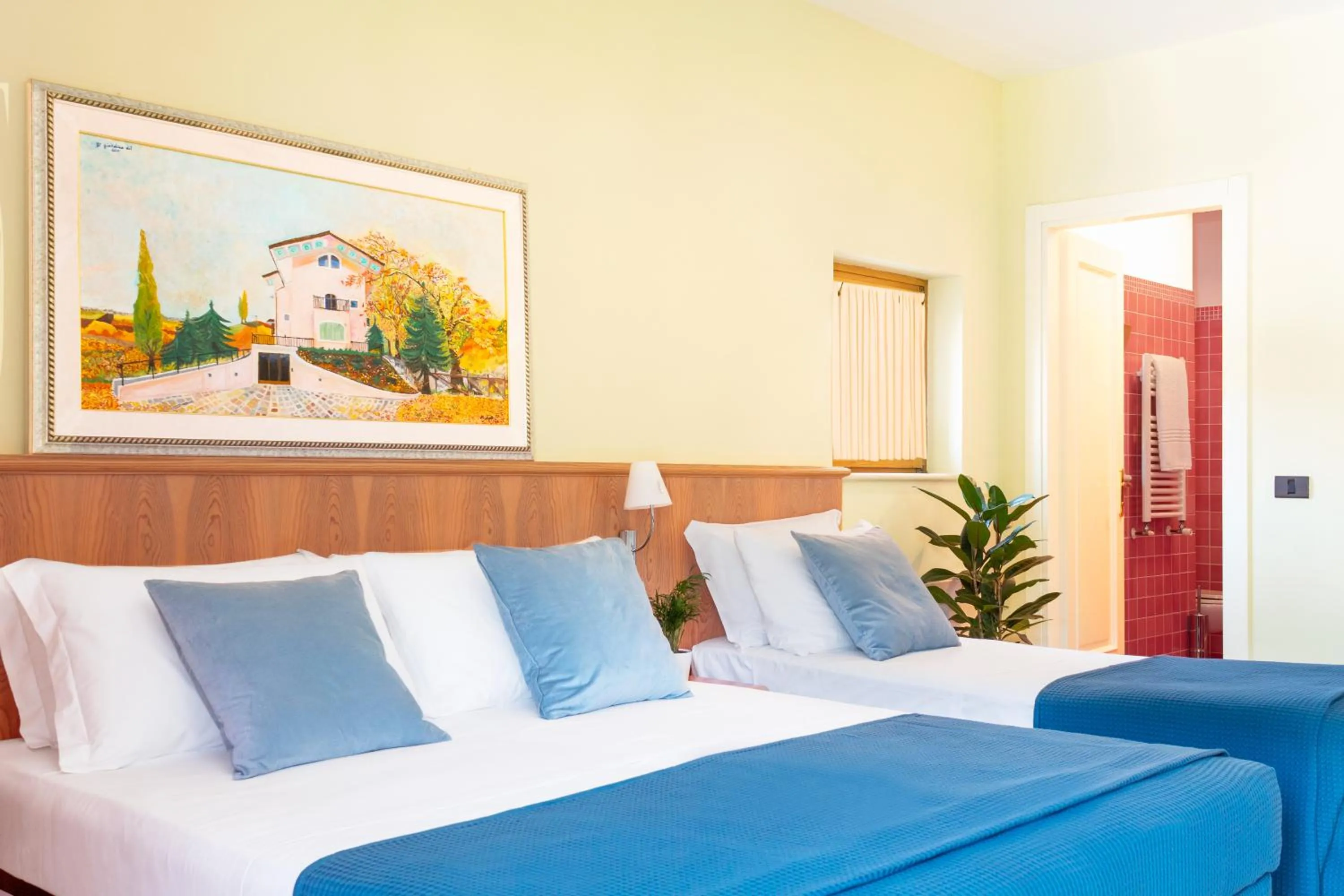 Bedroom, Bed in Albergo Il Giardino del Rio