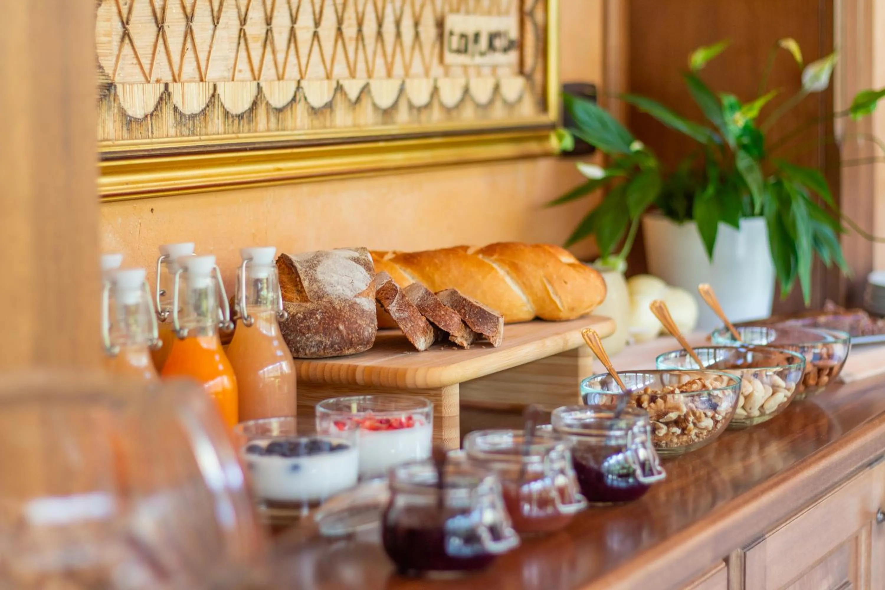 Food and drinks in Albergo Il Giardino del Rio