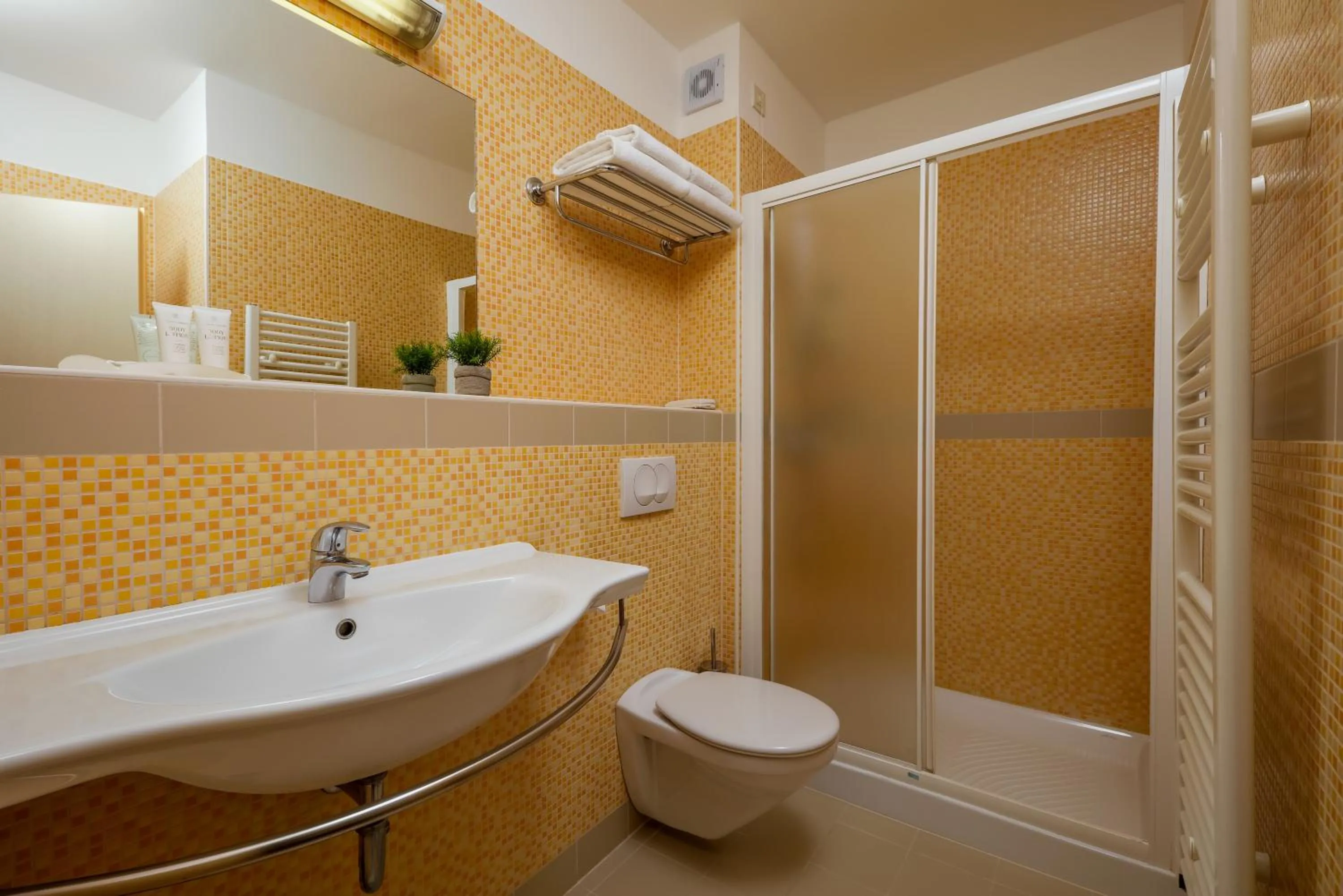 Shower in Hotel Aurora