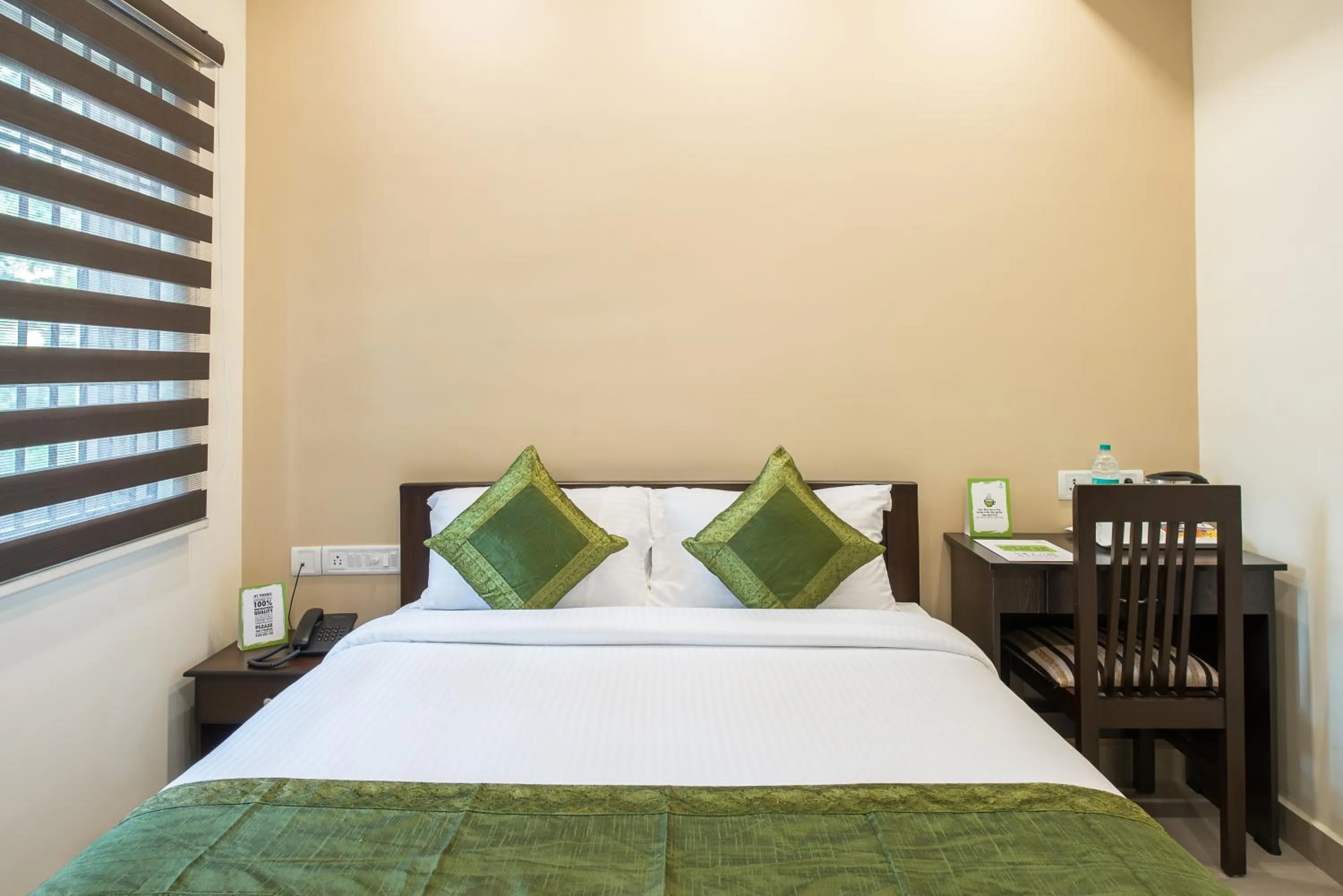 Bedroom, Bed in Treebo Adin Residence Chennai Trade Centre