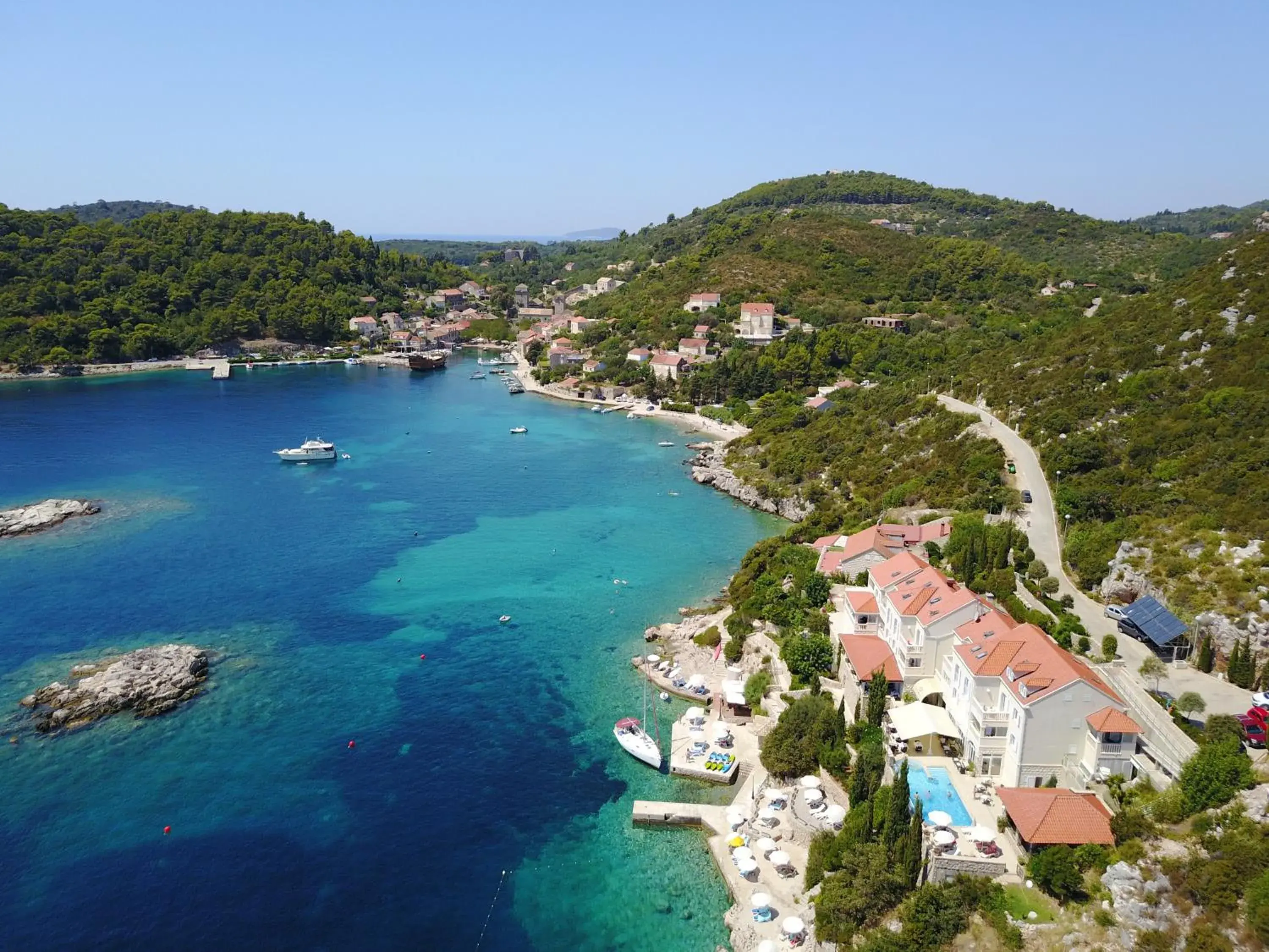 Nearby landmark, Bird's-eye View in Hotel Bozica Dubrovnik Islands