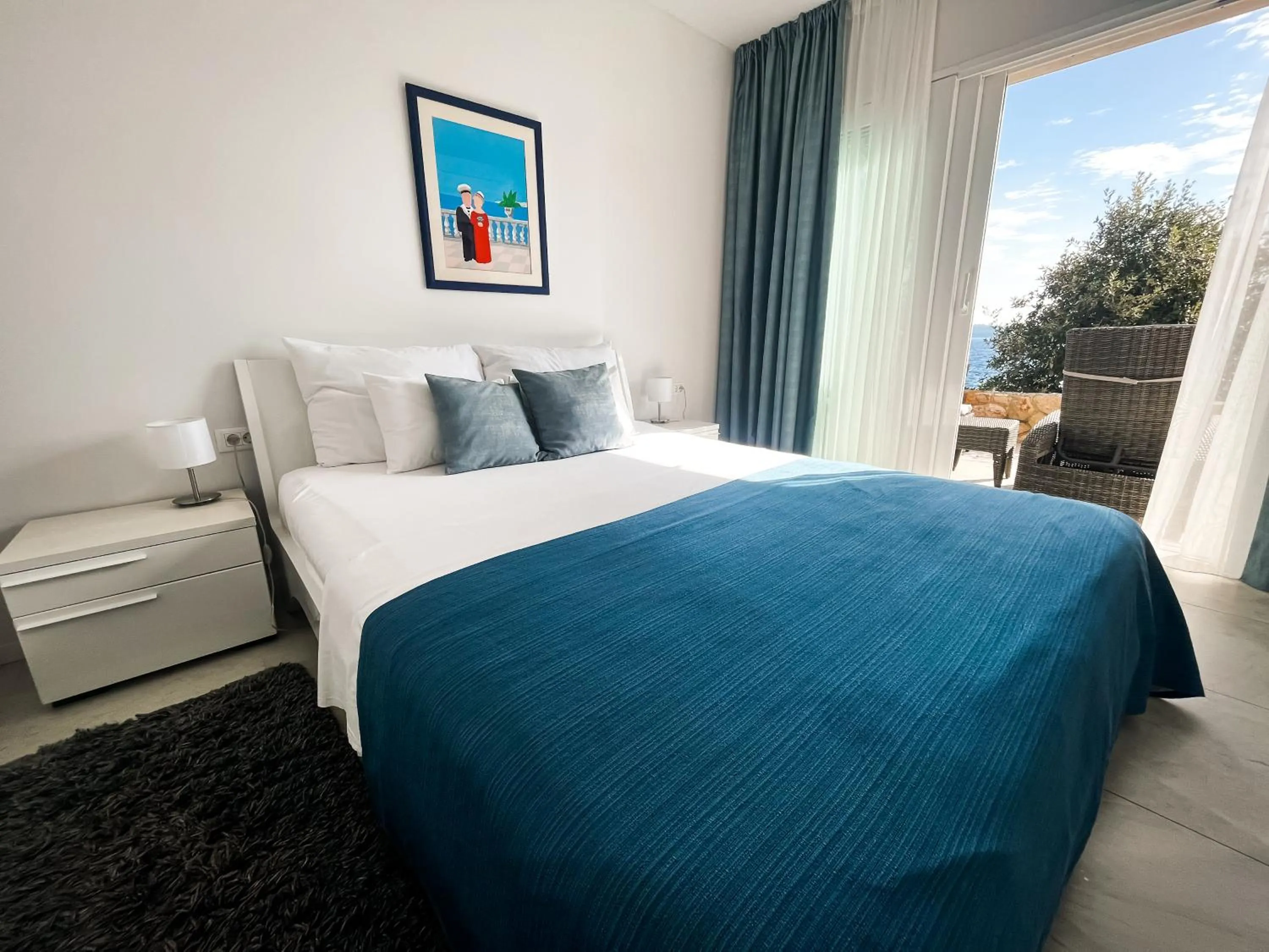 Property building, Bed in Hotel Bozica Dubrovnik Islands