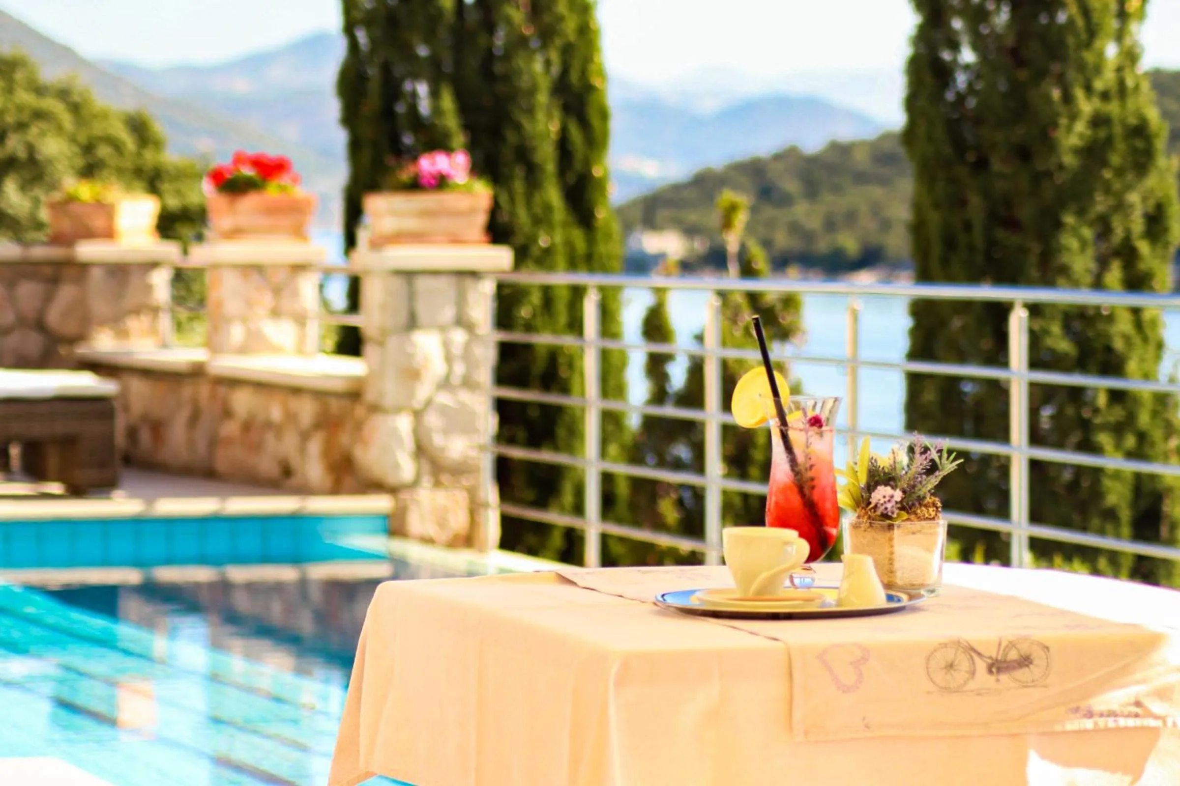 Swimming pool in Hotel Bozica Dubrovnik Islands