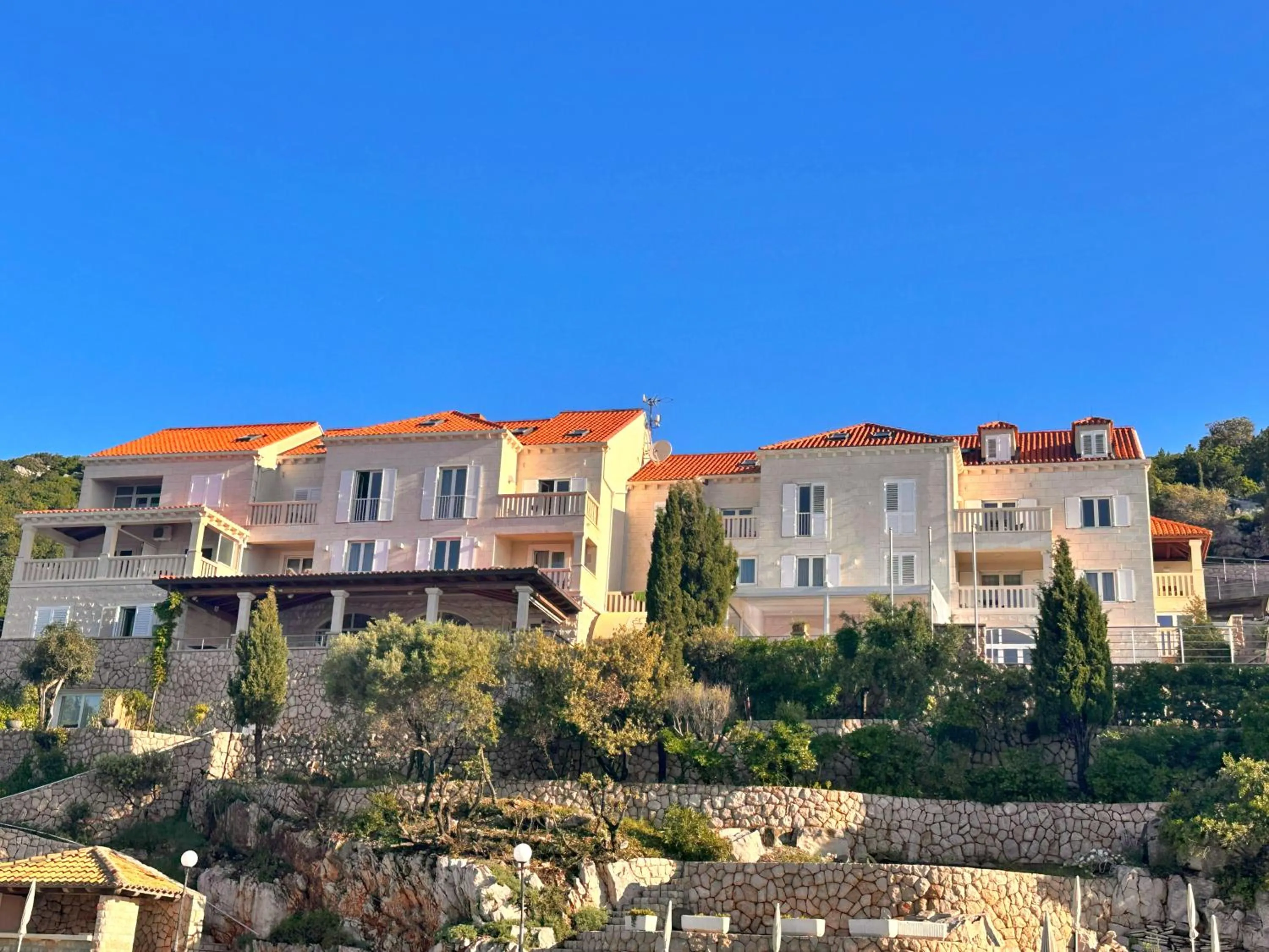 Property building in Hotel Bozica Dubrovnik Islands