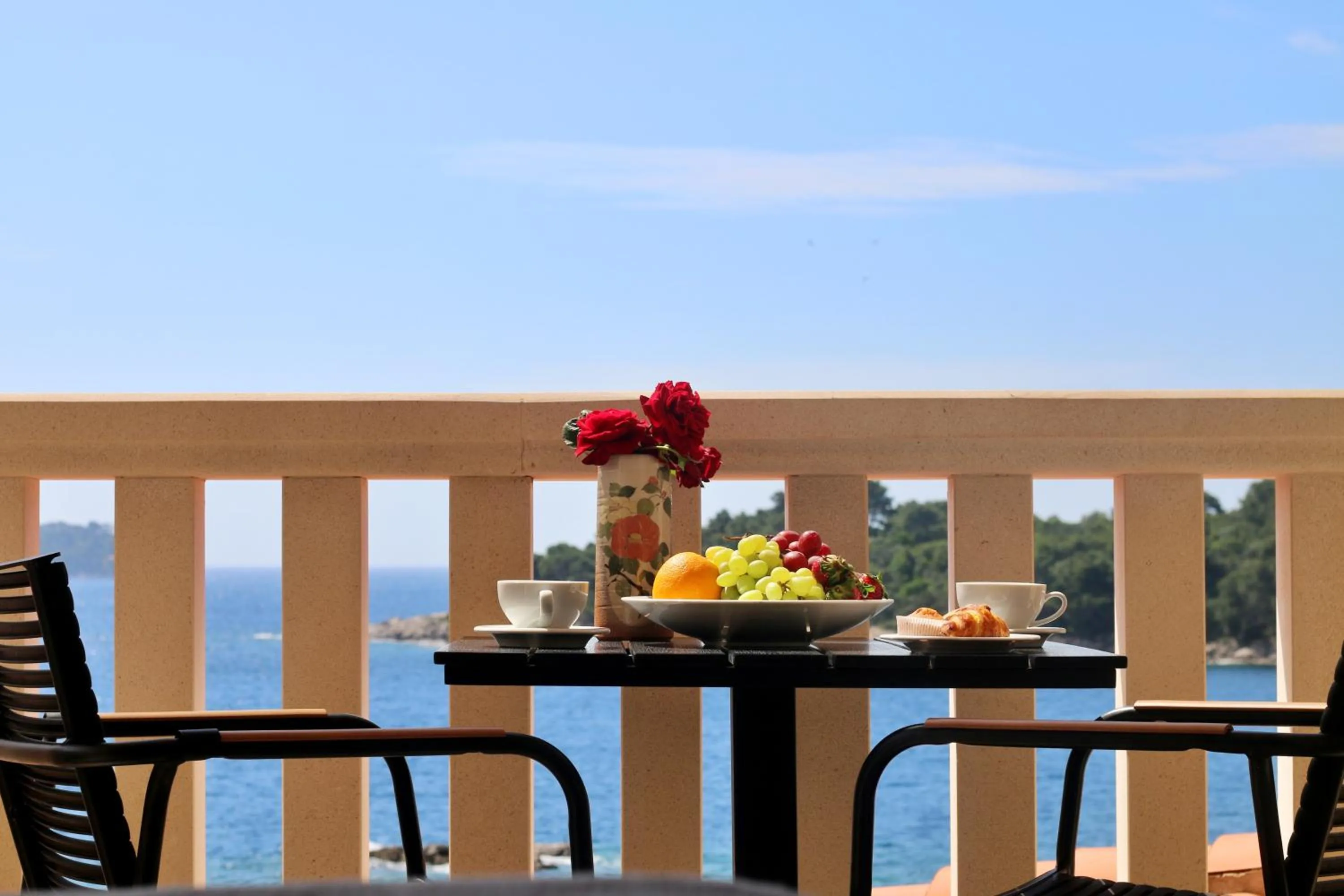 Balcony/Terrace in Hotel Bozica Dubrovnik Islands