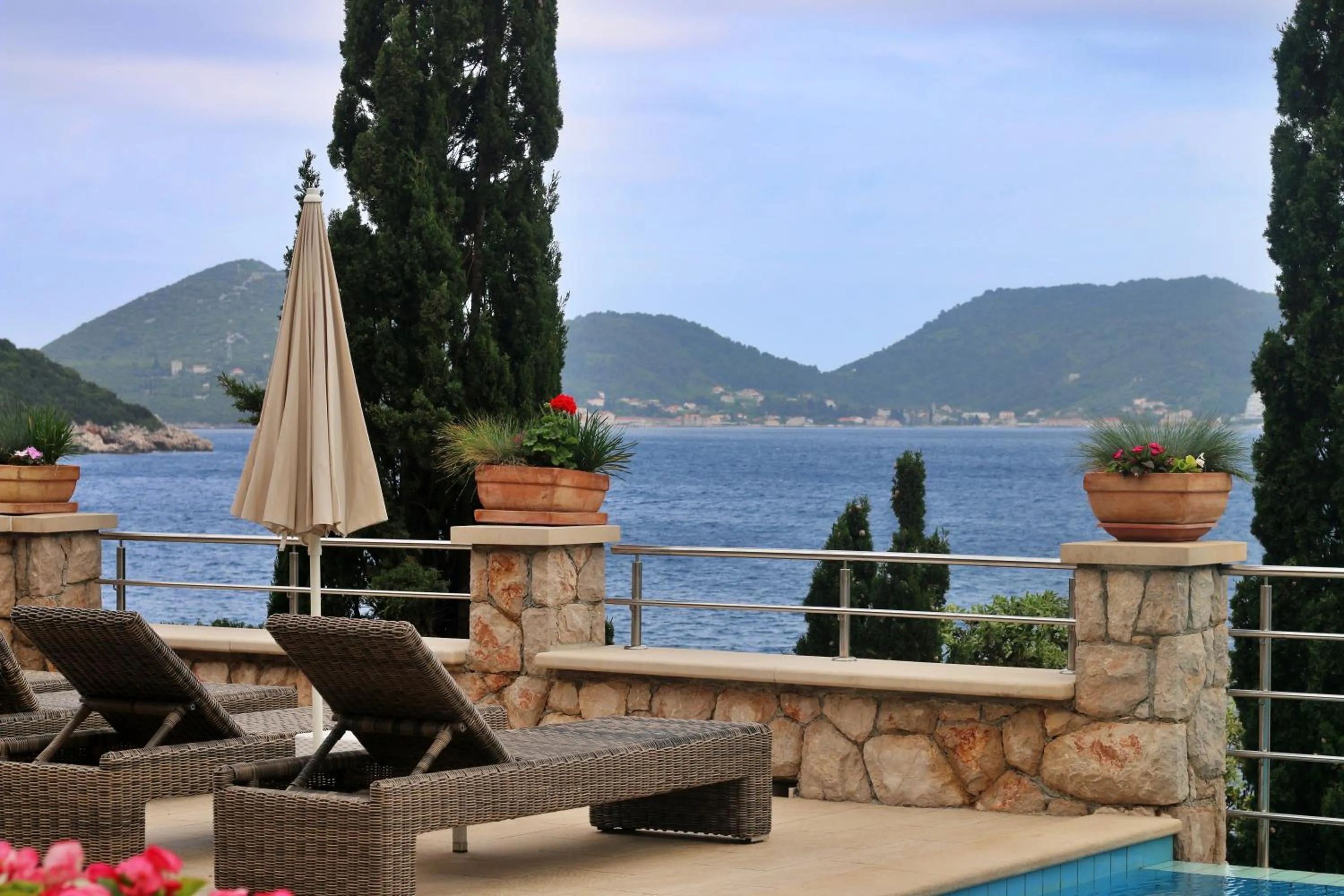 View (from property/room) in Hotel Bozica Dubrovnik Islands