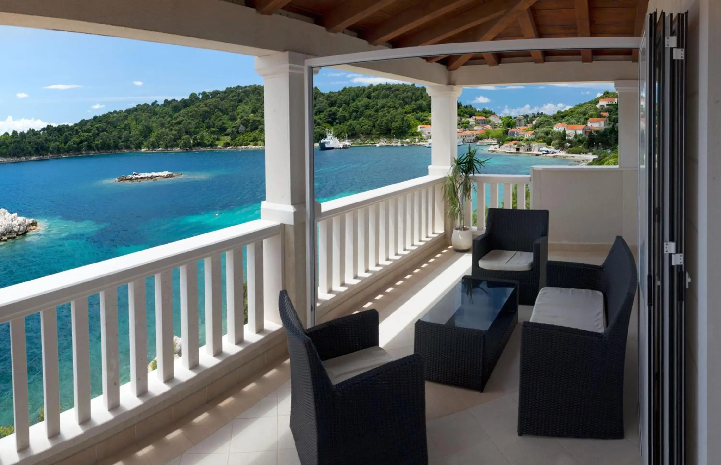 Property building, Balcony/Terrace in Hotel Bozica Dubrovnik Islands