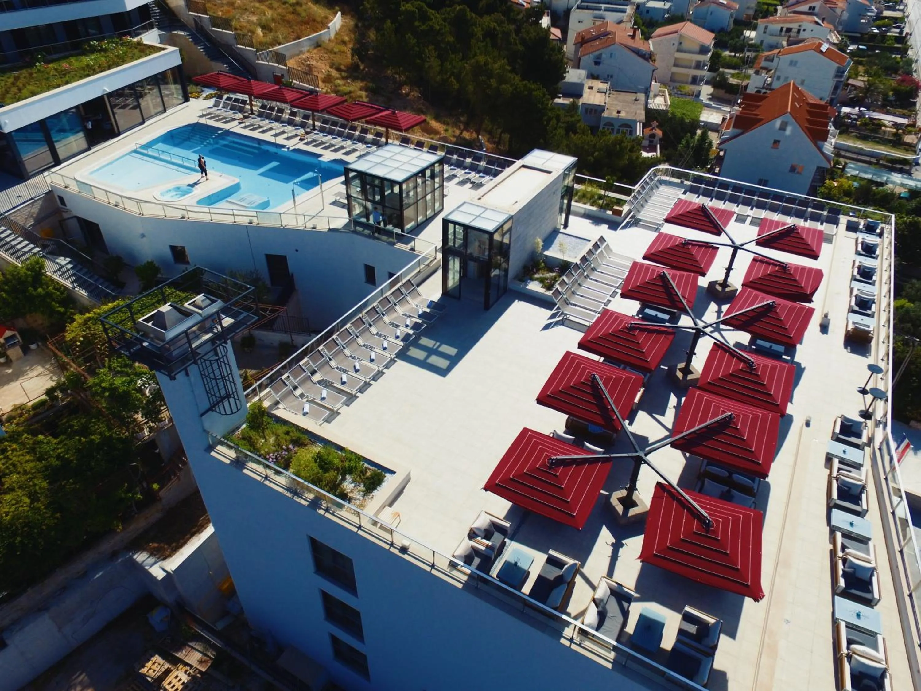 Facade/entrance in Hotel Plaža Duće