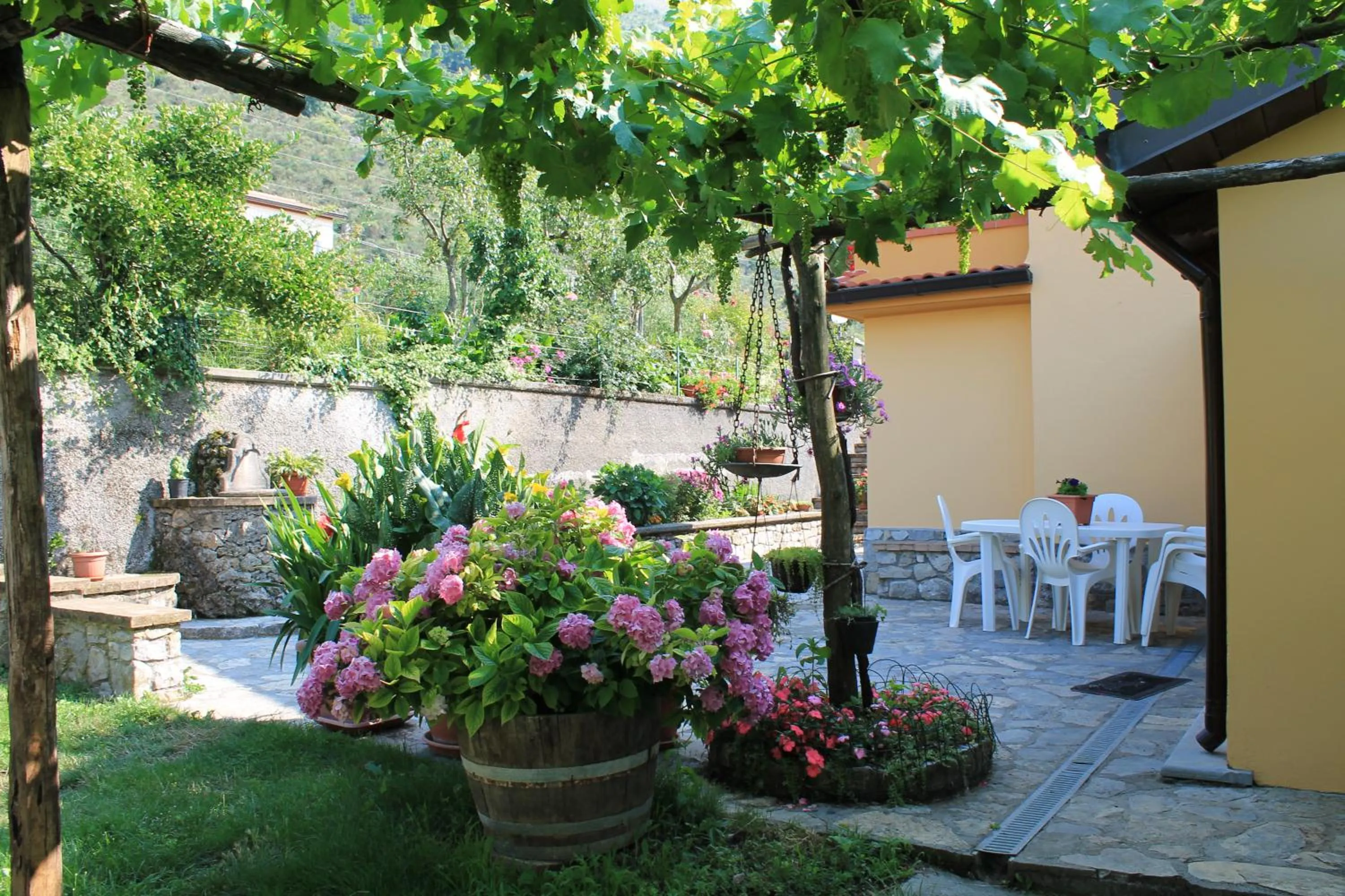 Patio in B&B Matilde
