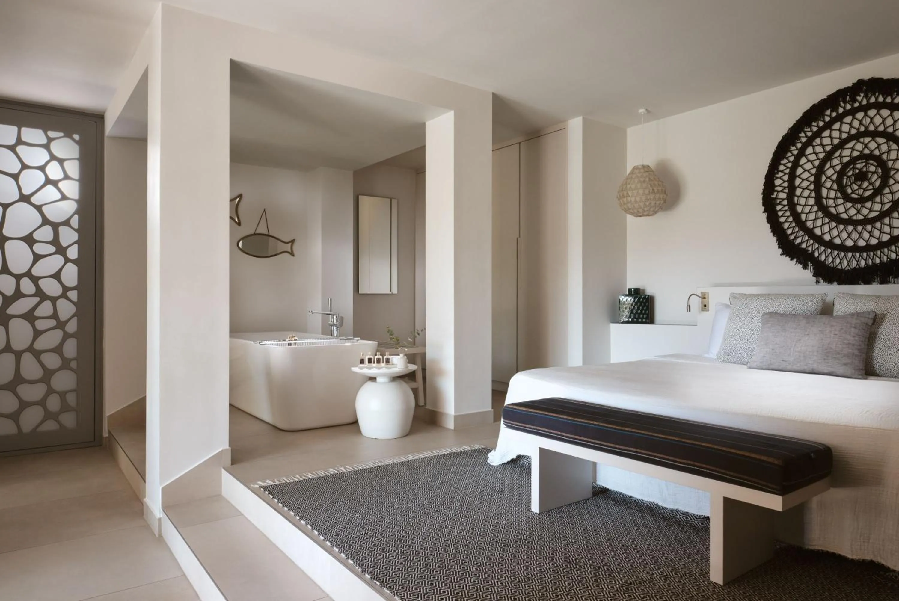 Bed in Eagles Villas - Small Luxury Hotels of The World