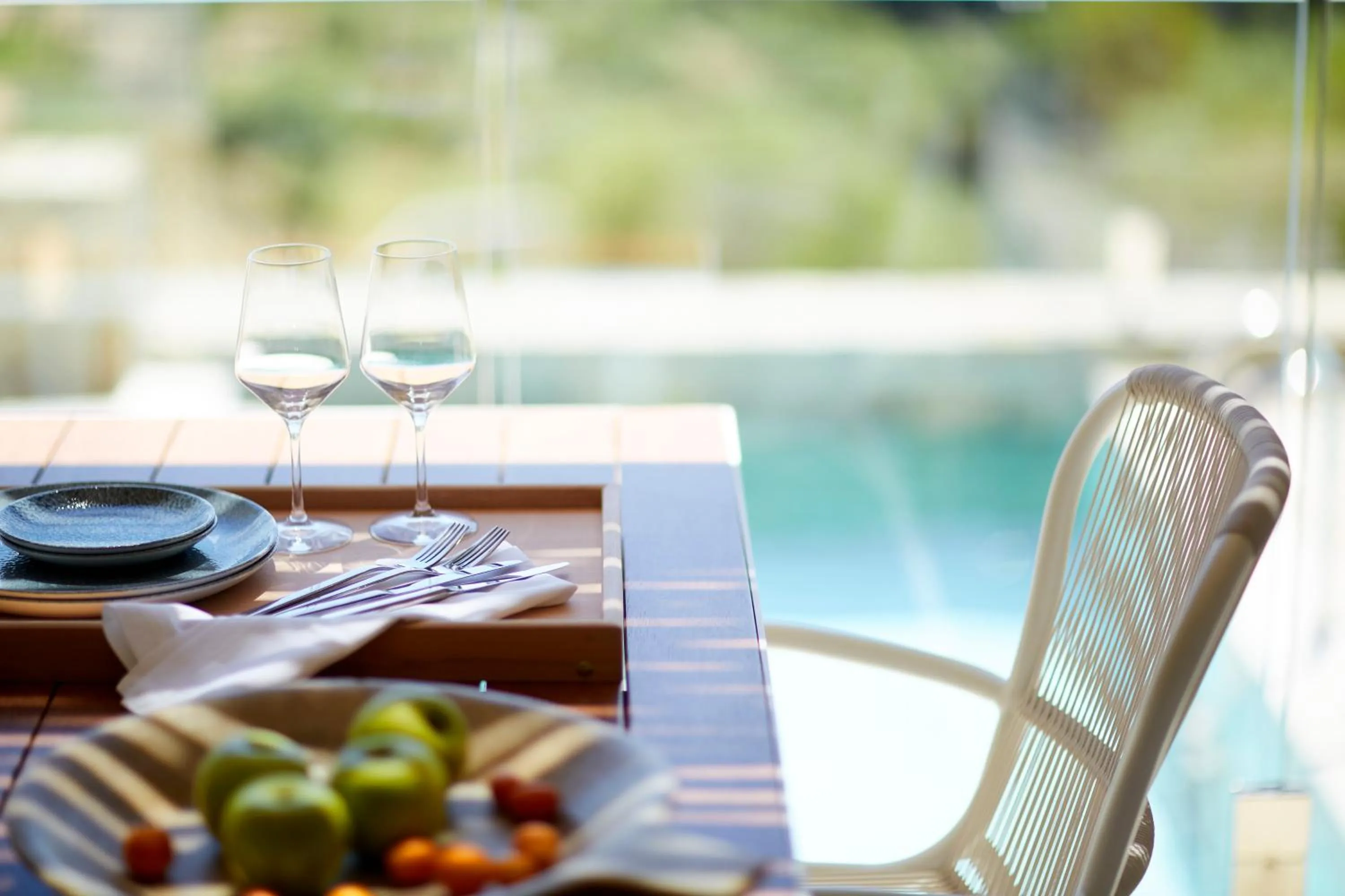 Patio in Eagles Villas - Small Luxury Hotels of The World