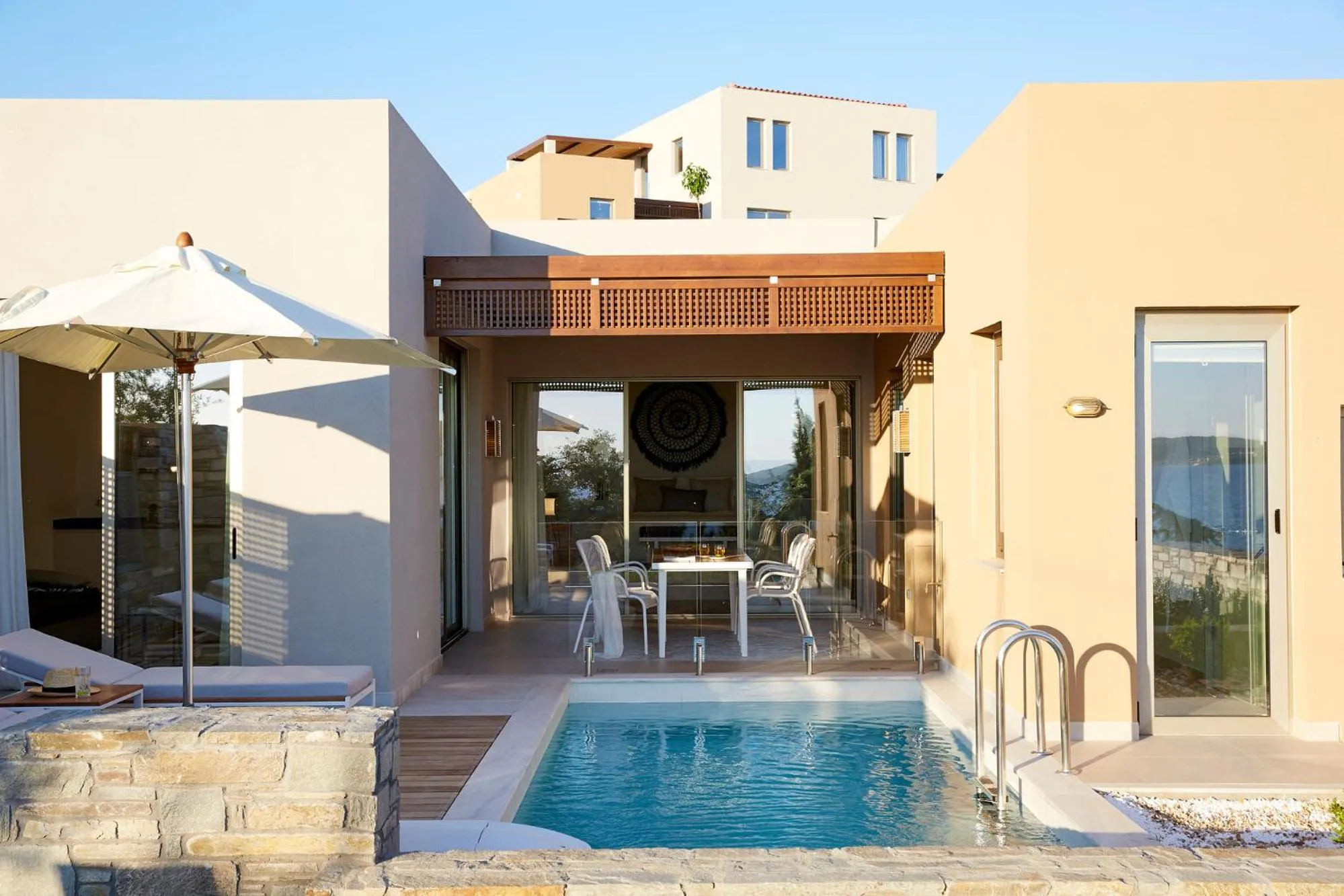 Patio in Eagles Villas - Small Luxury Hotels of The World