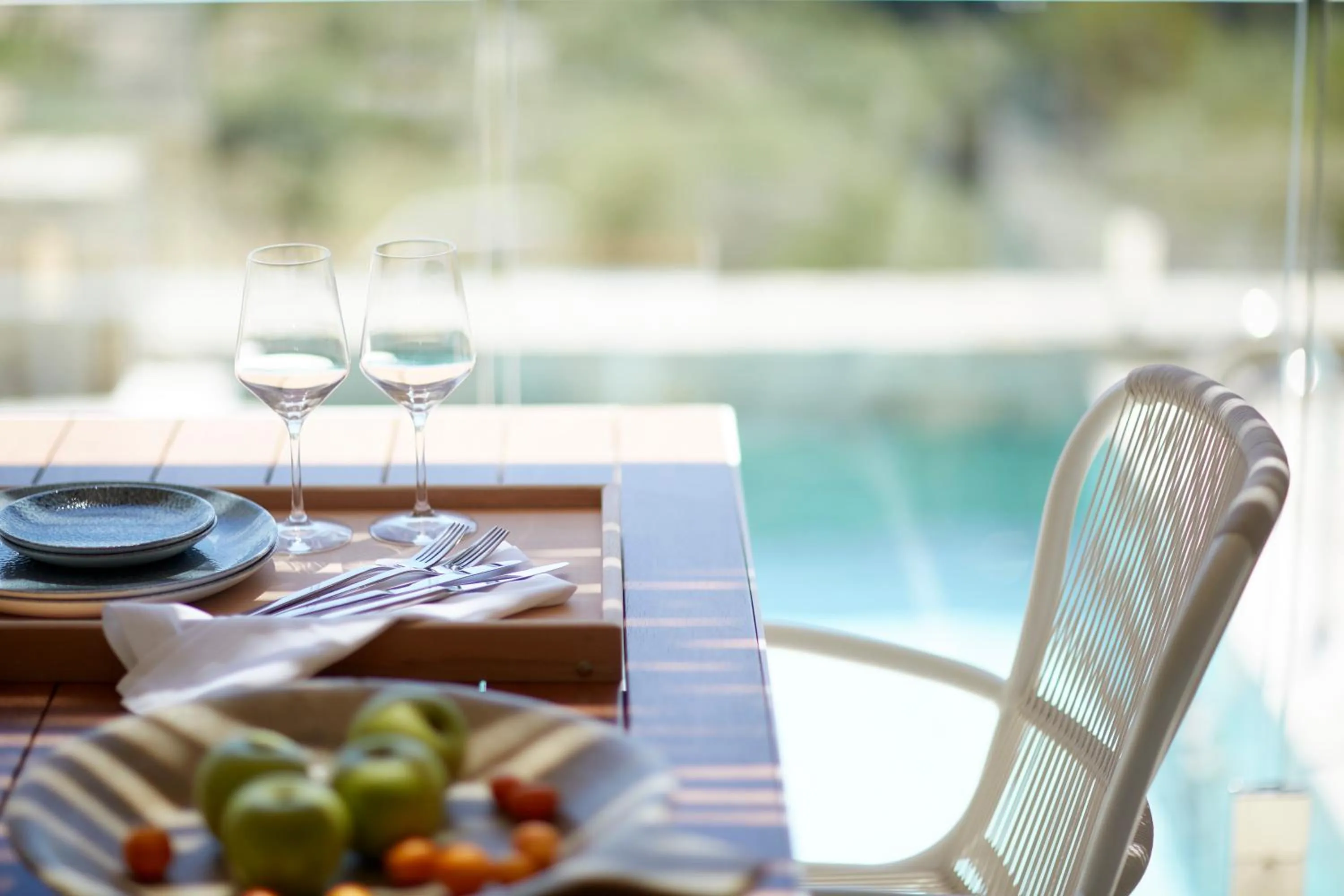 Patio in Eagles Villas - Small Luxury Hotels of The World