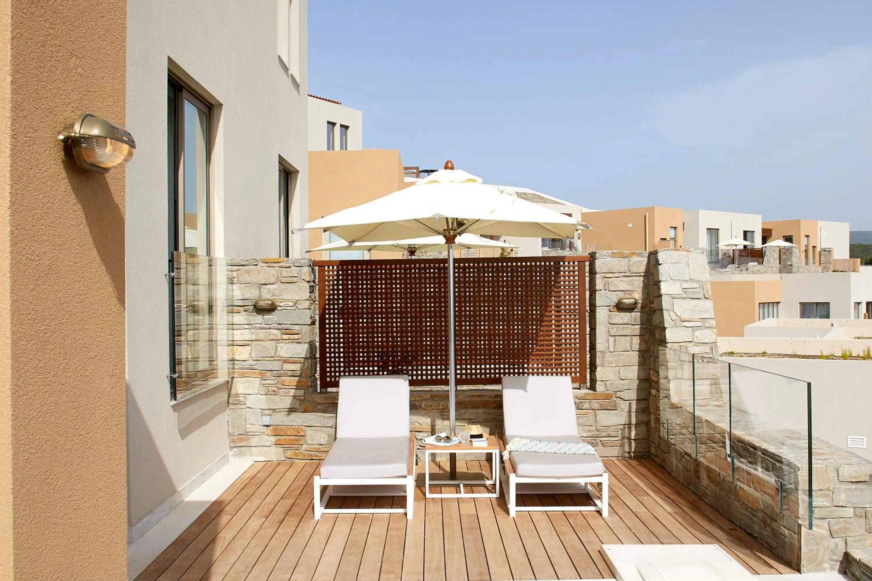 Patio in Eagles Villas - Small Luxury Hotels of The World
