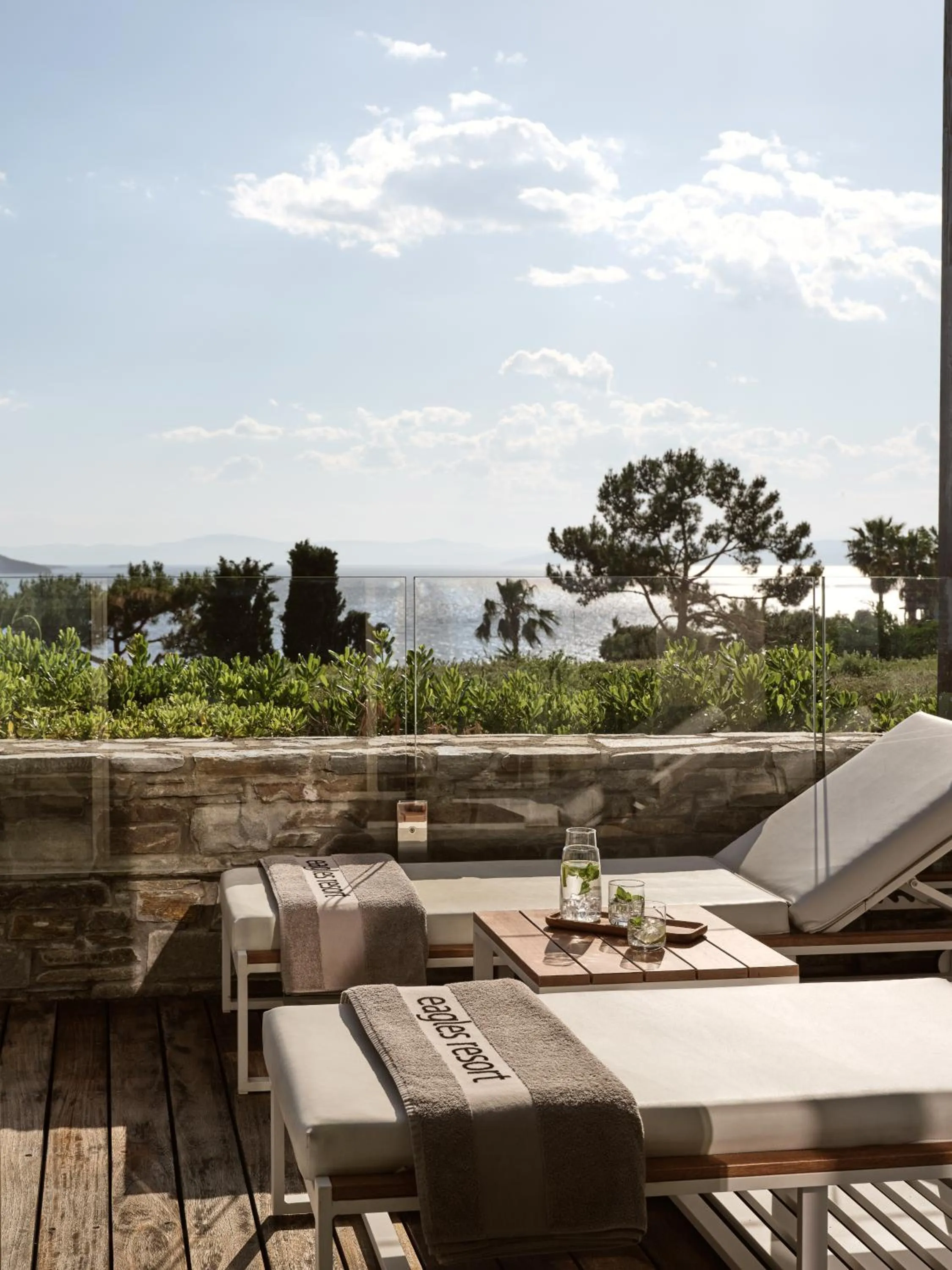 Patio in Eagles Villas - Small Luxury Hotels of The World