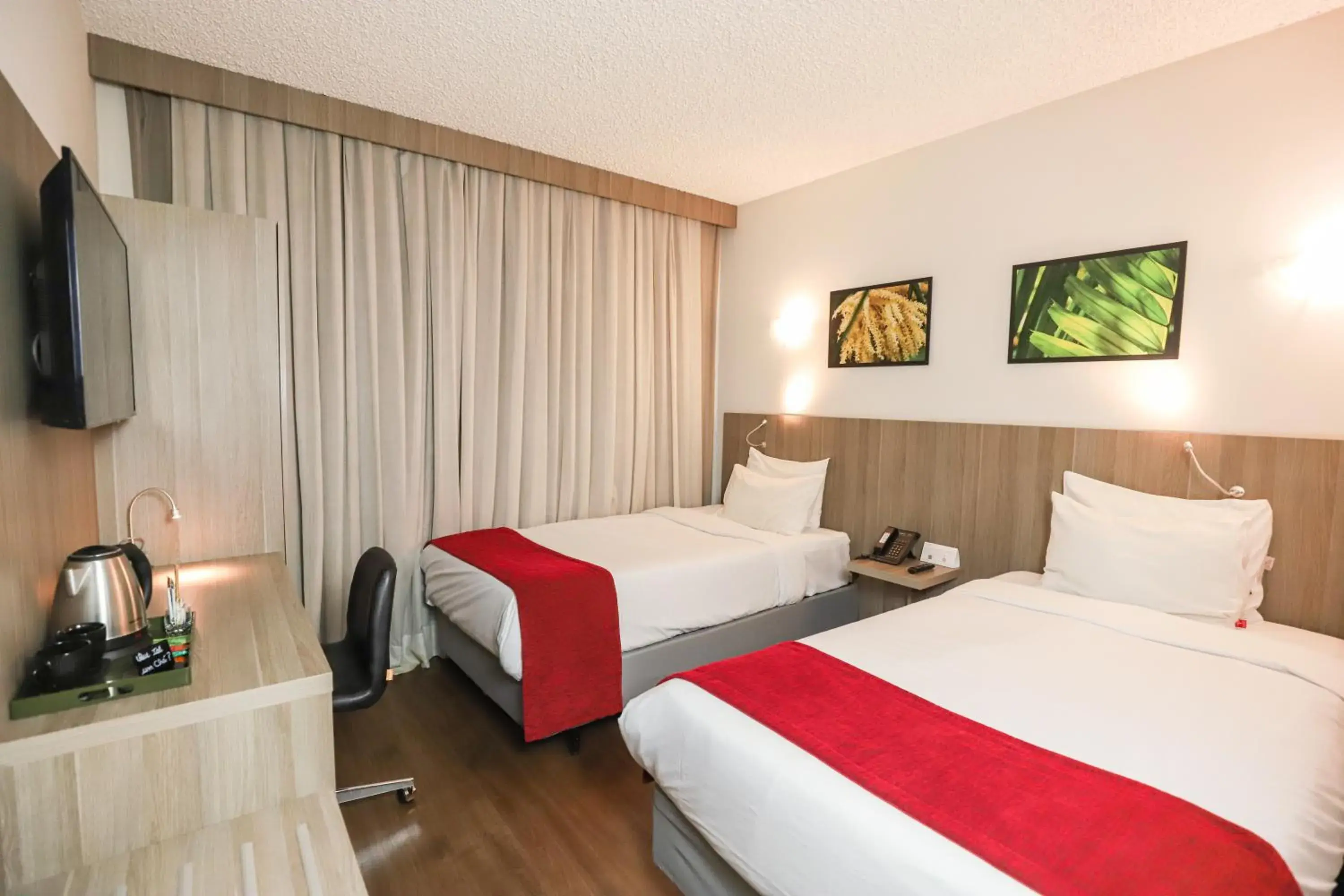 Bedroom, Bed in Ramada by Wyndham Campinas Viracopos Bedroom, Bed in Ramada by Wyndham Campinas Viracopos