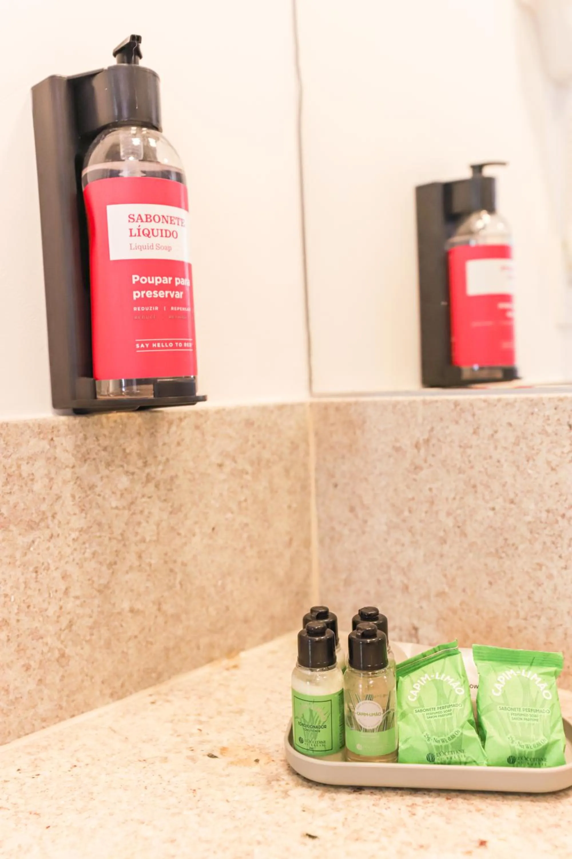 Bathroom in Ramada by Wyndham Campinas Viracopos