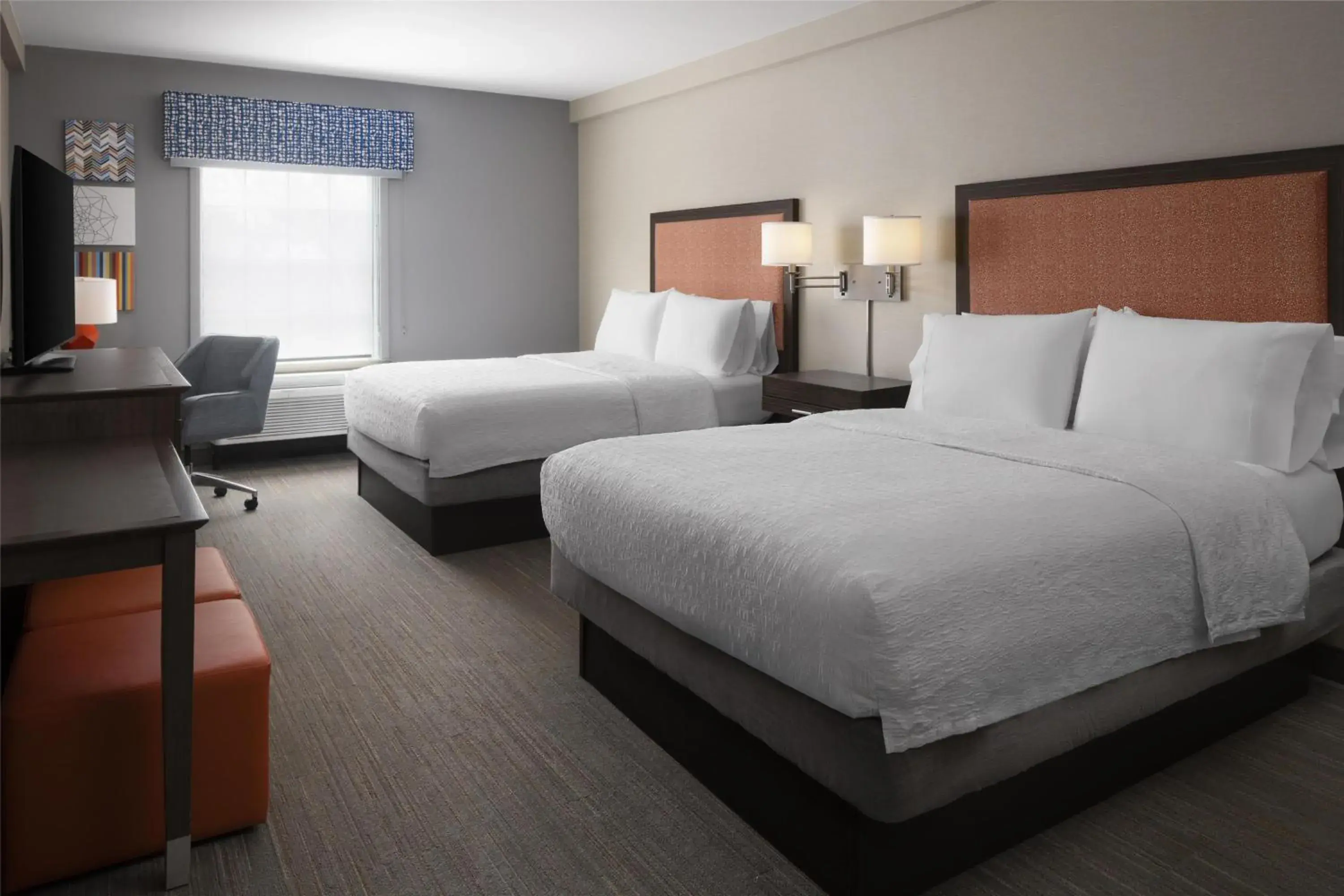 Bed in Hampton Inn & Suites Yonkers - Westchester Bed in Hampton Inn & Suites Yonkers - Westchester