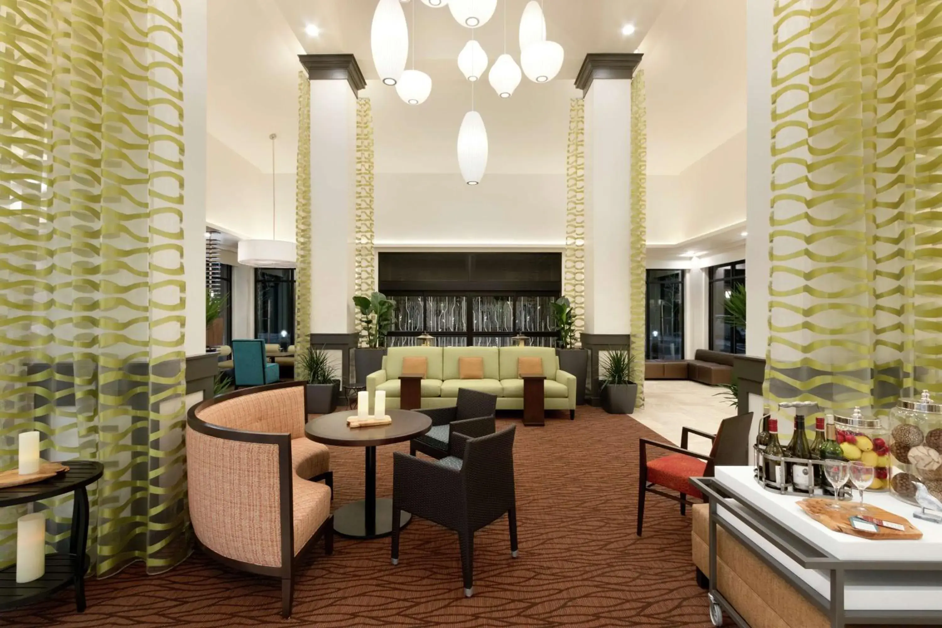 Lobby or reception in Hilton Garden Inn Medford Lobby or reception in Hilton Garden Inn Medford