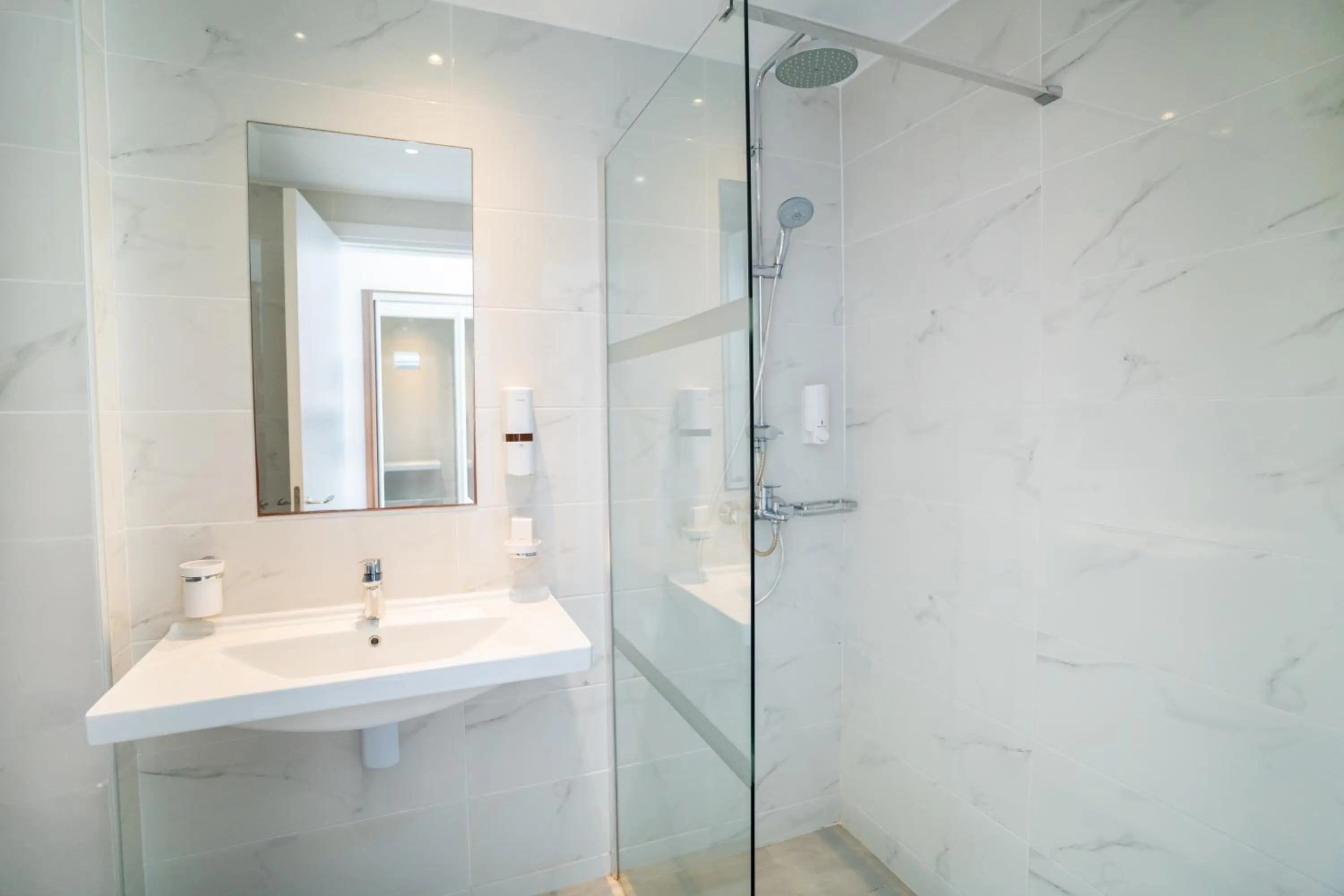 Bathroom in Gaia Sun N Blue Hotel