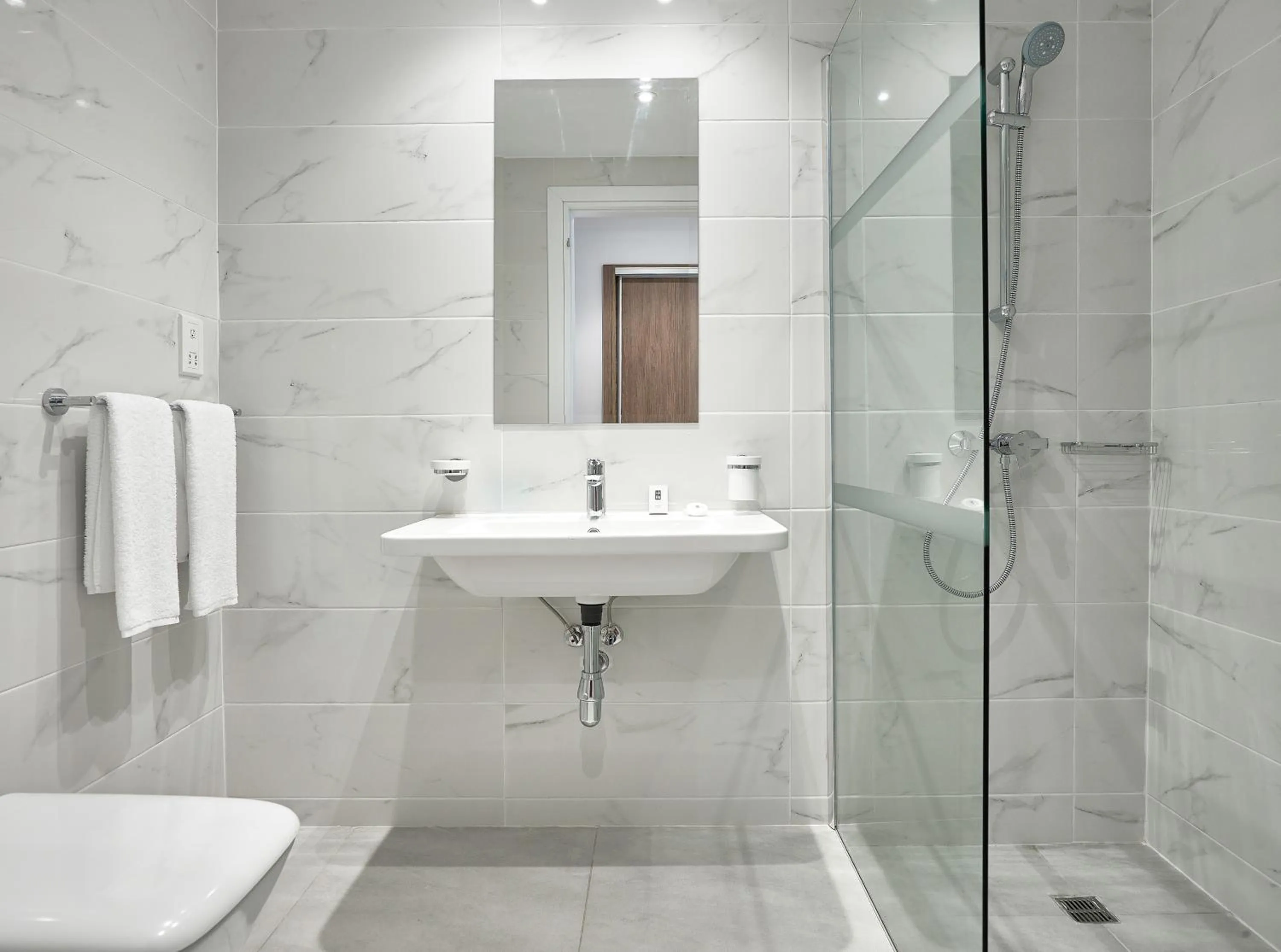 Bathroom in Gaia Sun N Blue Hotel