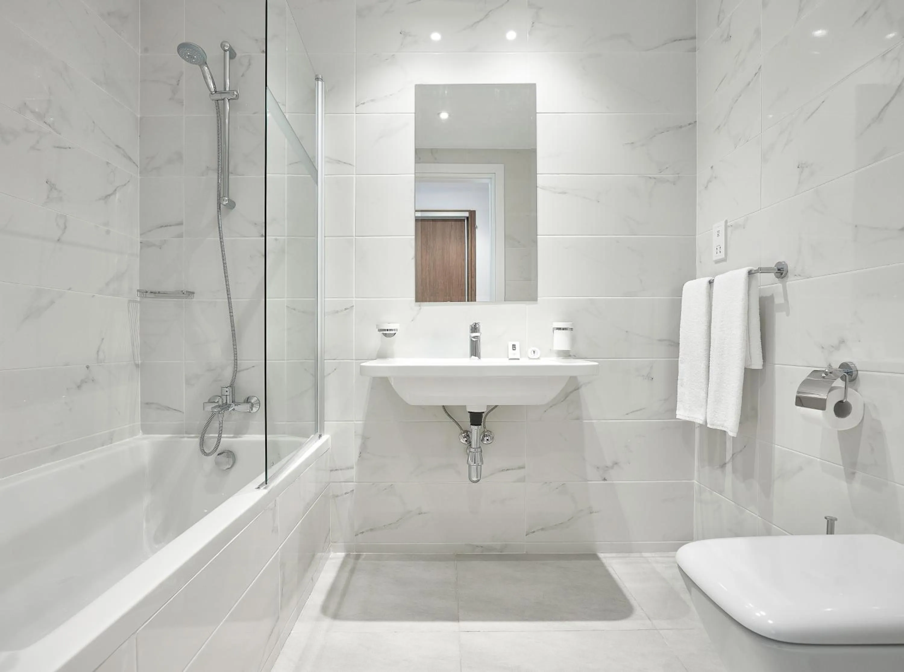 Bathroom in Gaia Sun N Blue Hotel