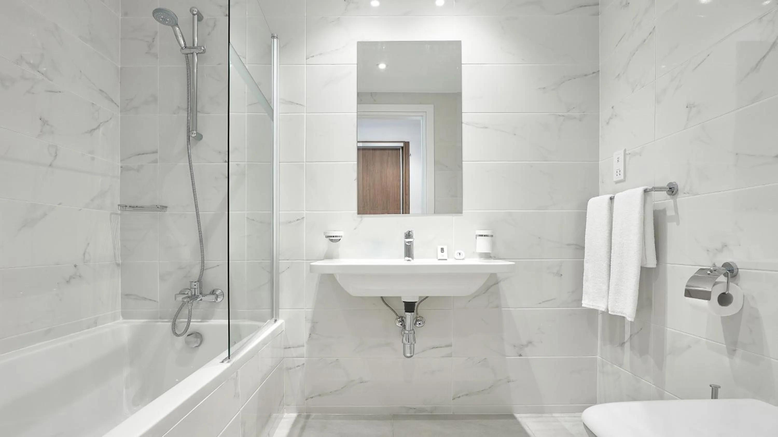 Bathroom in Gaia Sun N Blue Hotel