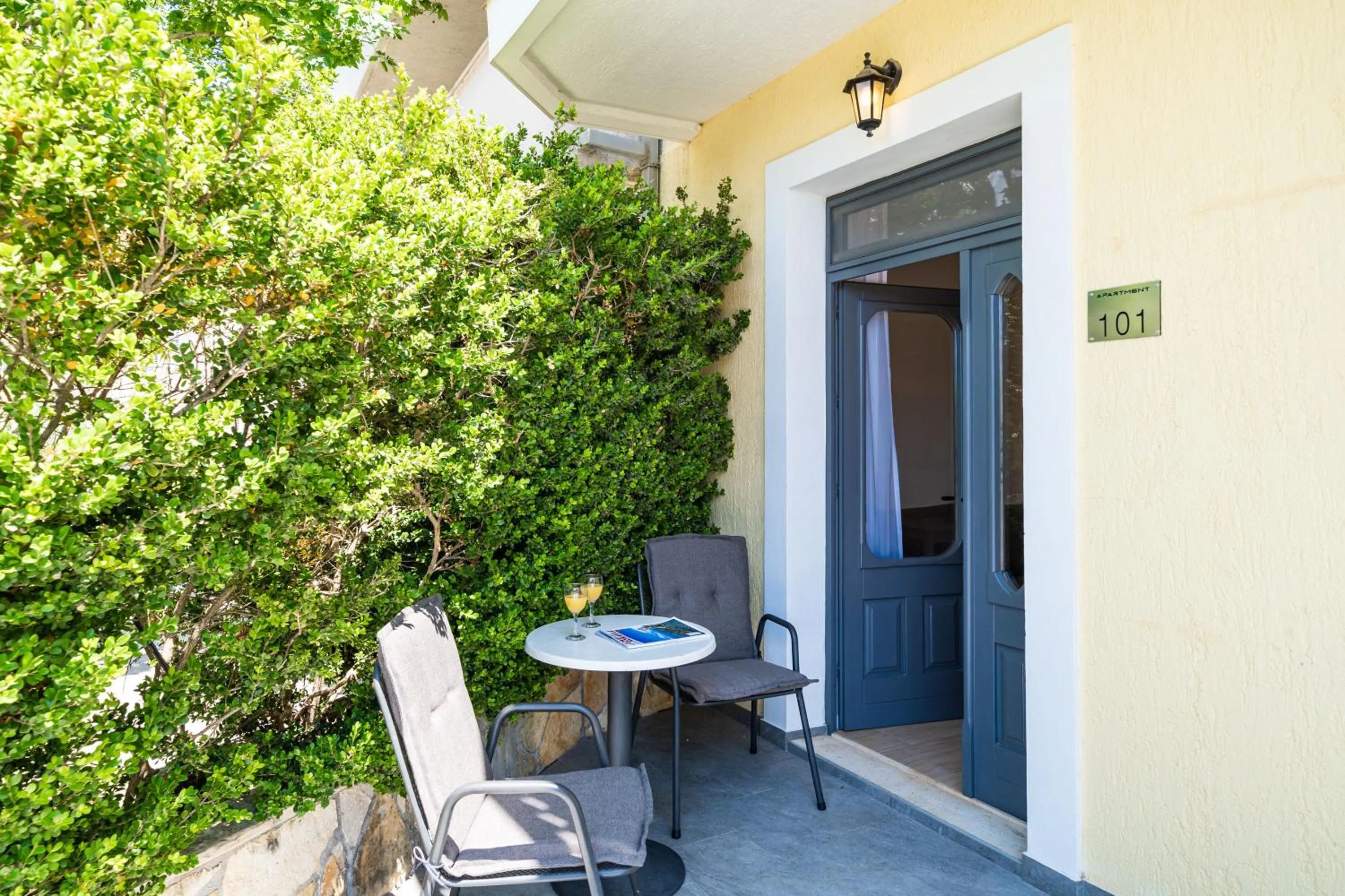 Balcony/Terrace in Bacan Serviced Apartments