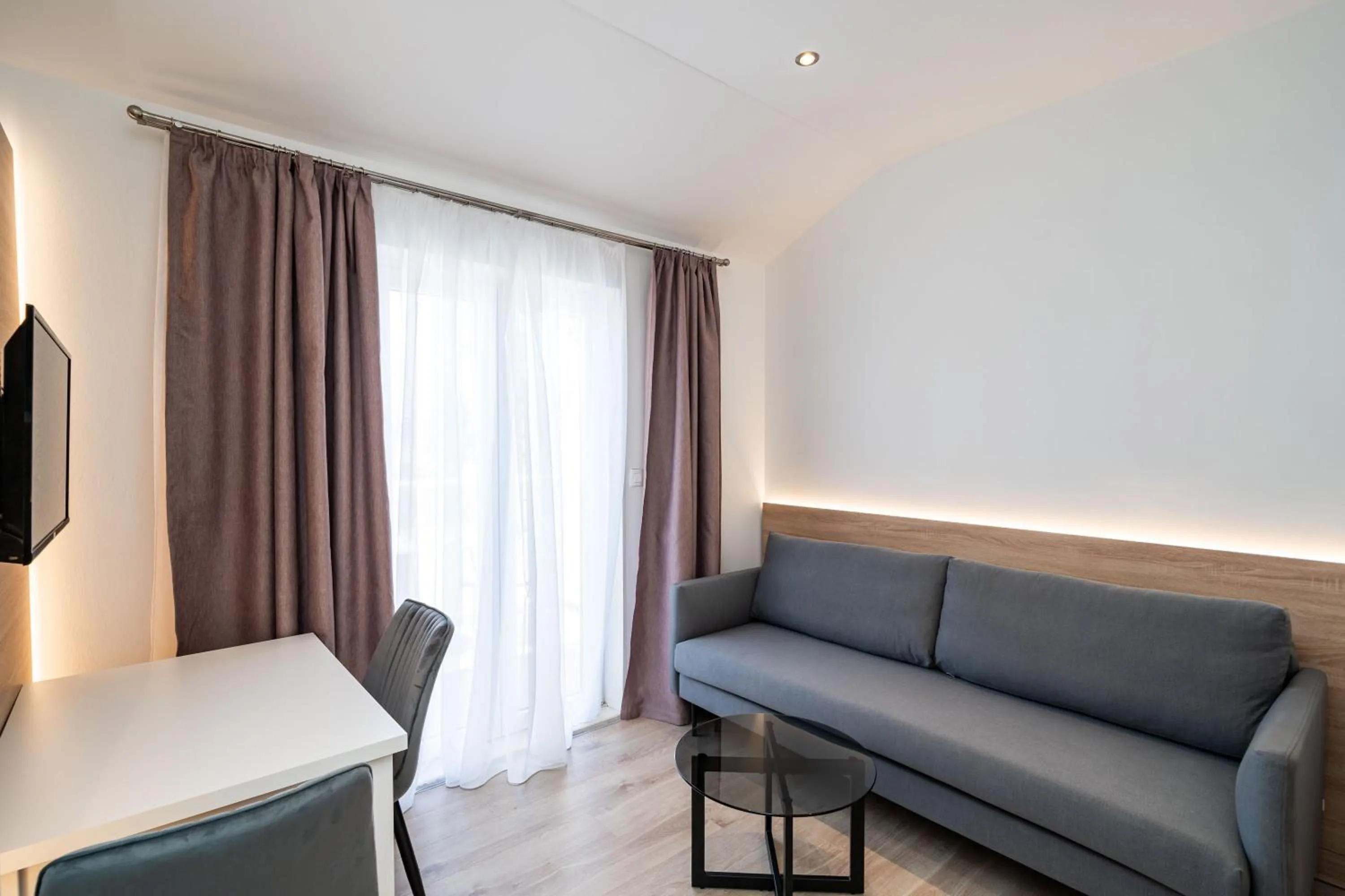 Living room in Bacan Serviced Apartments