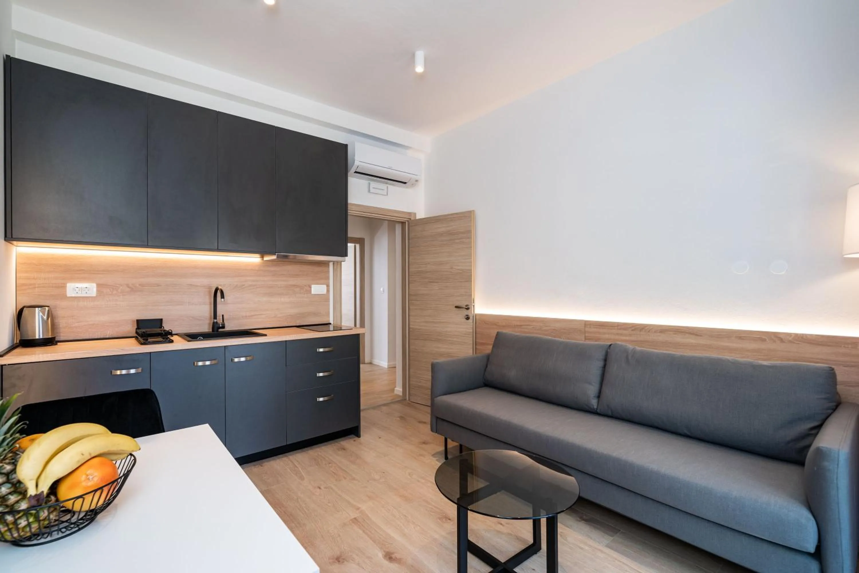 Kitchen or kitchenette in Bacan Serviced Apartments