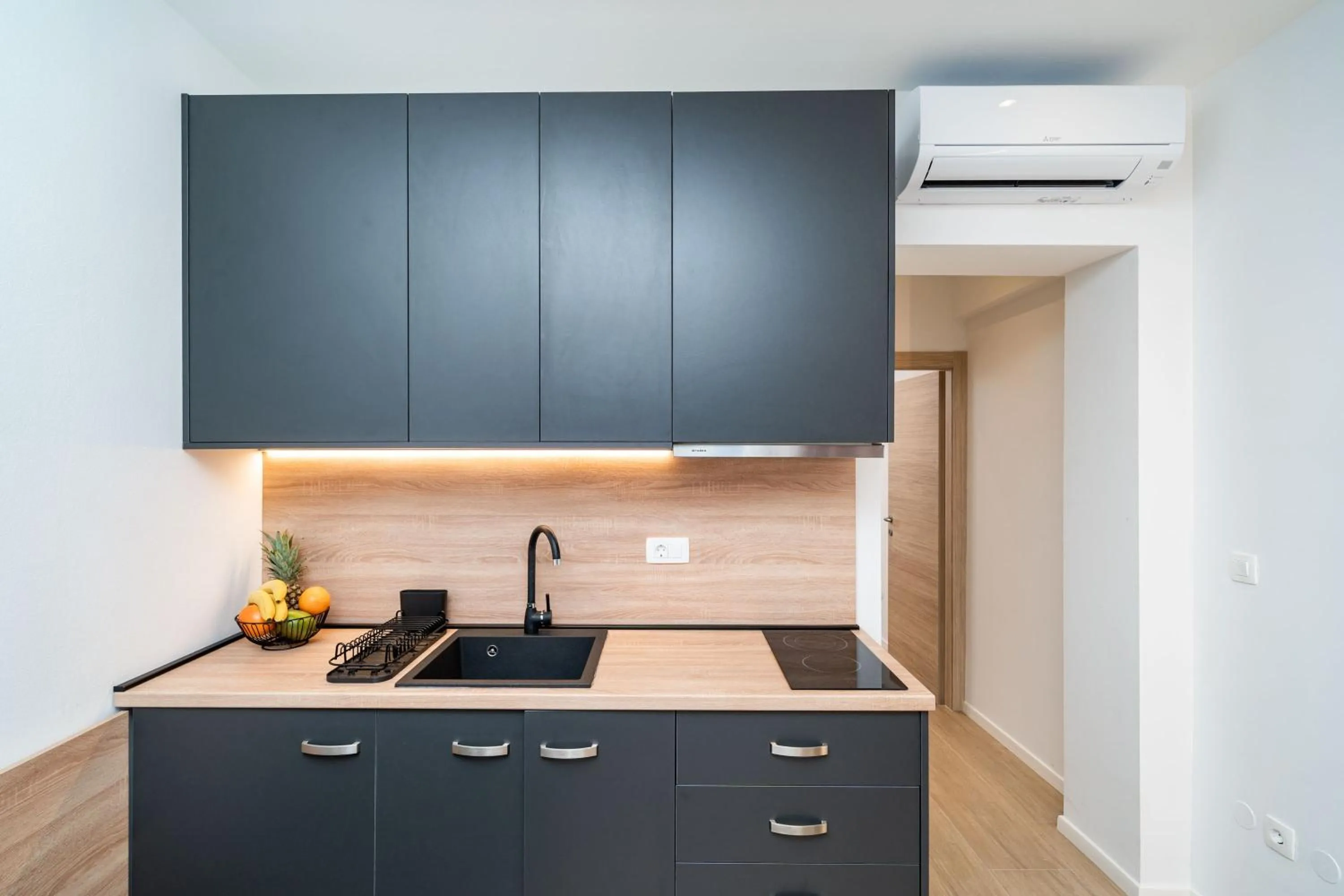 Kitchen or kitchenette in Bacan Serviced Apartments