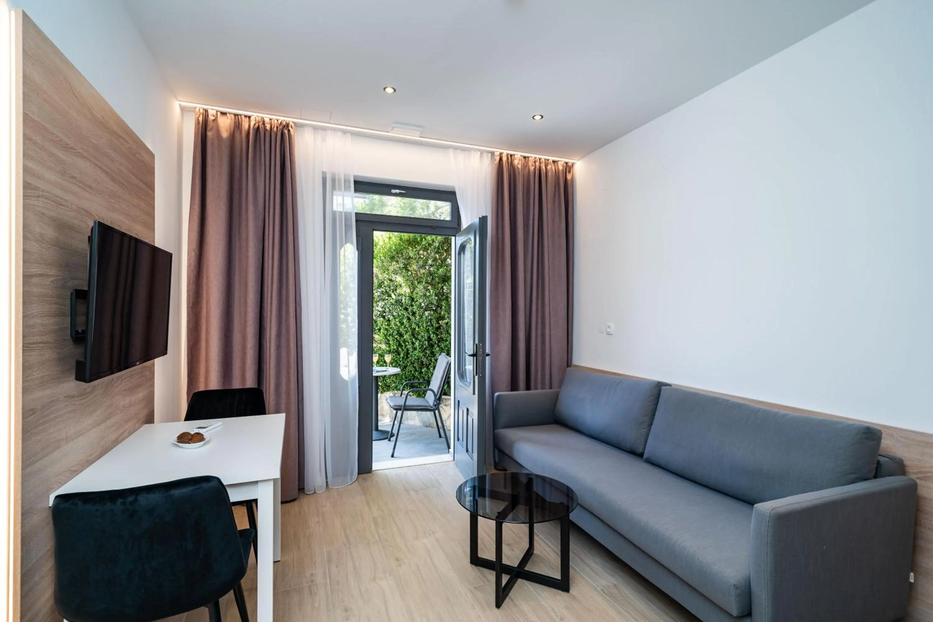 Living room in Bacan Serviced Apartments