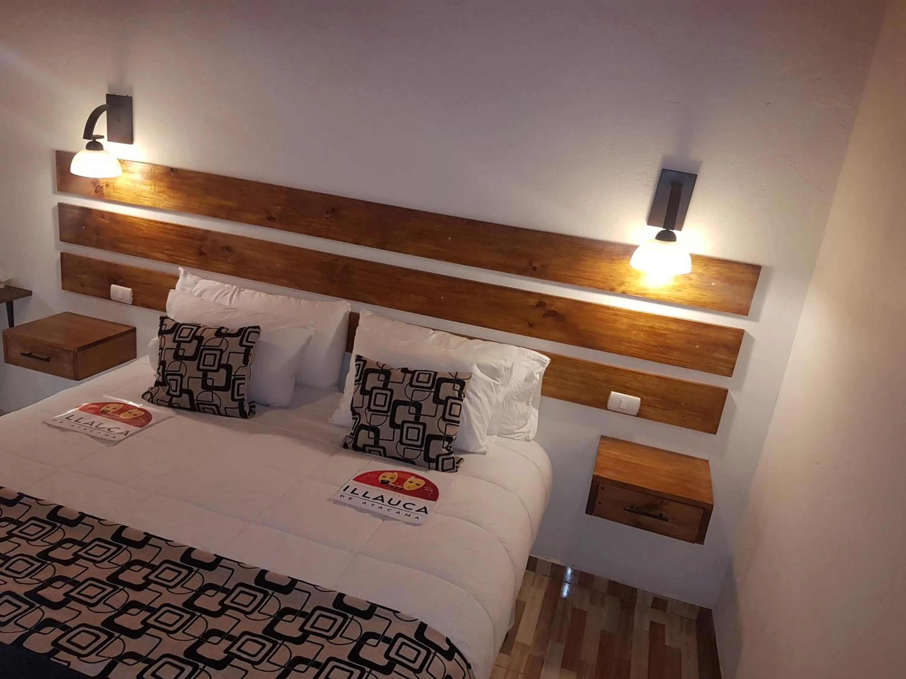 Bed in Hostal Illauca de Atacama