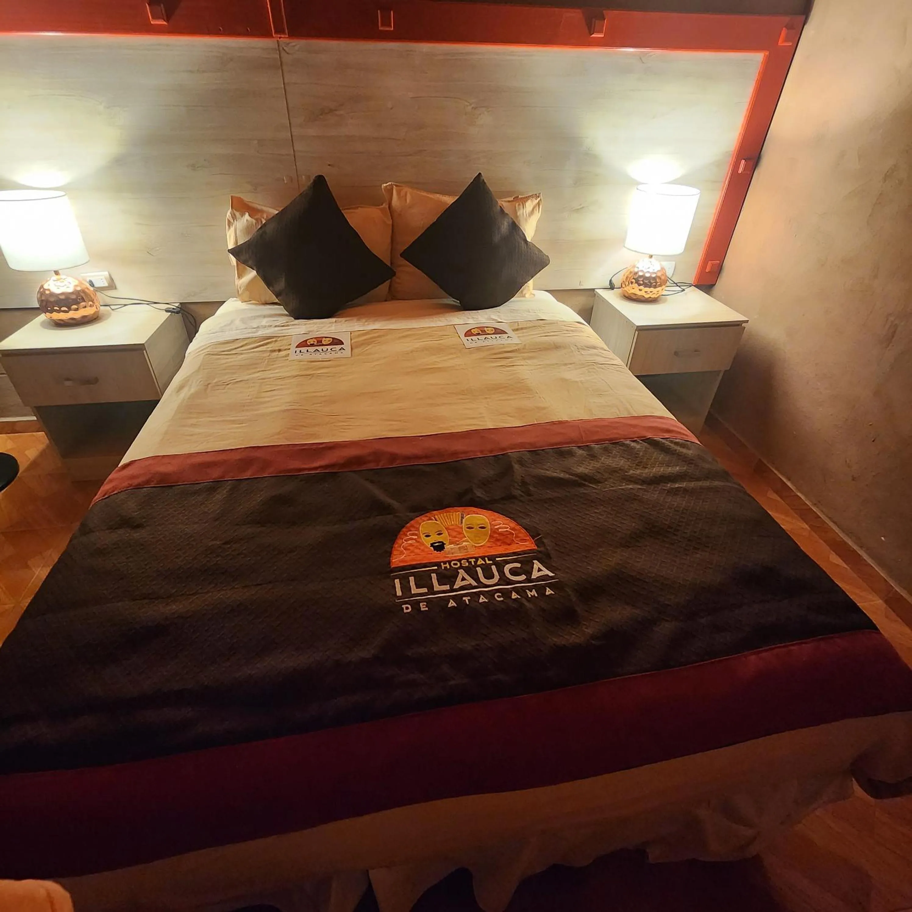 Property building, Bed in Hostal Illauca de Atacama