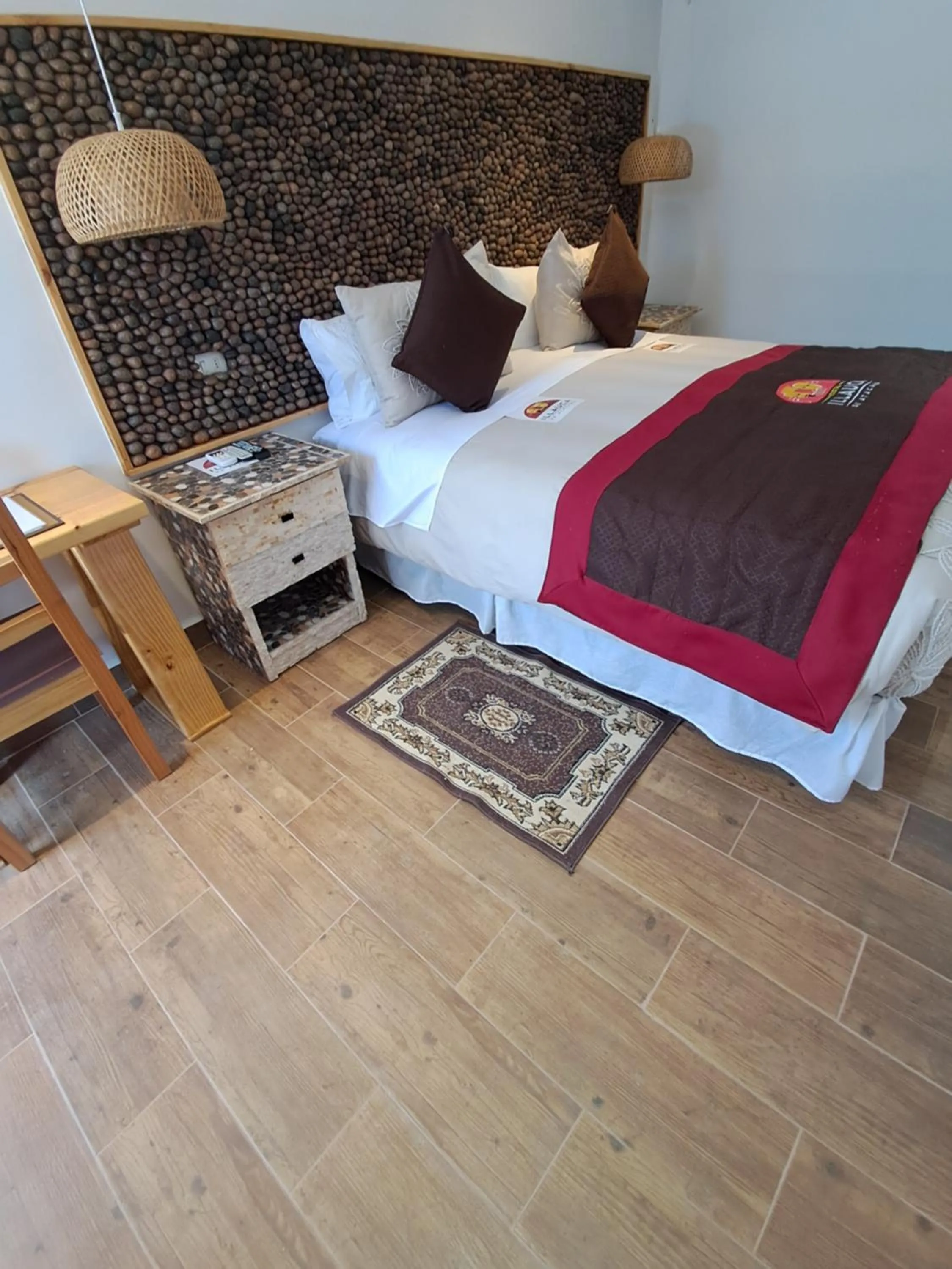 Property building, Bed in Hostal Illauca de Atacama