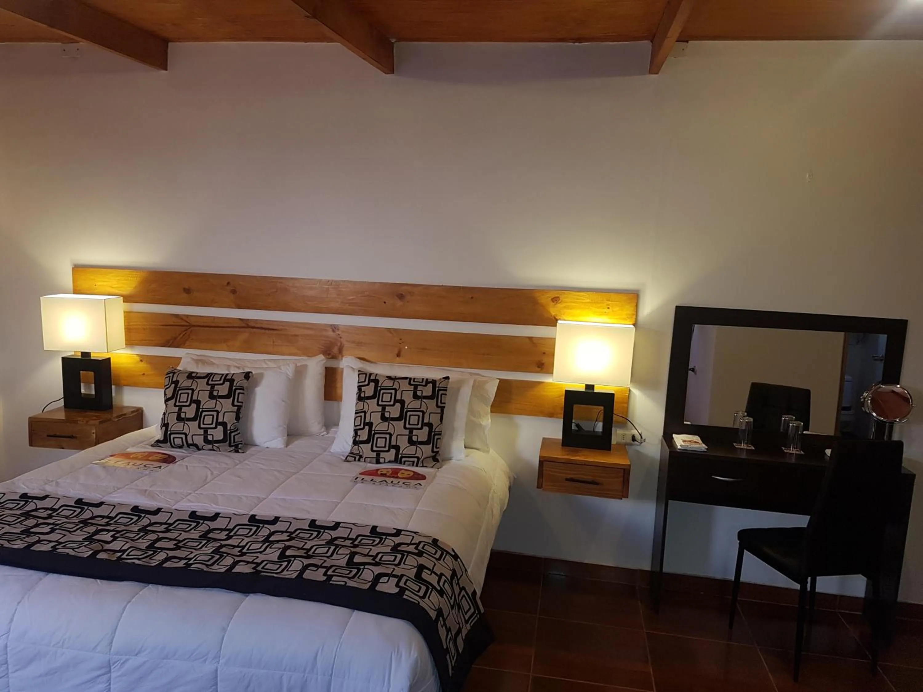 Bed in Hostal Illauca de Atacama