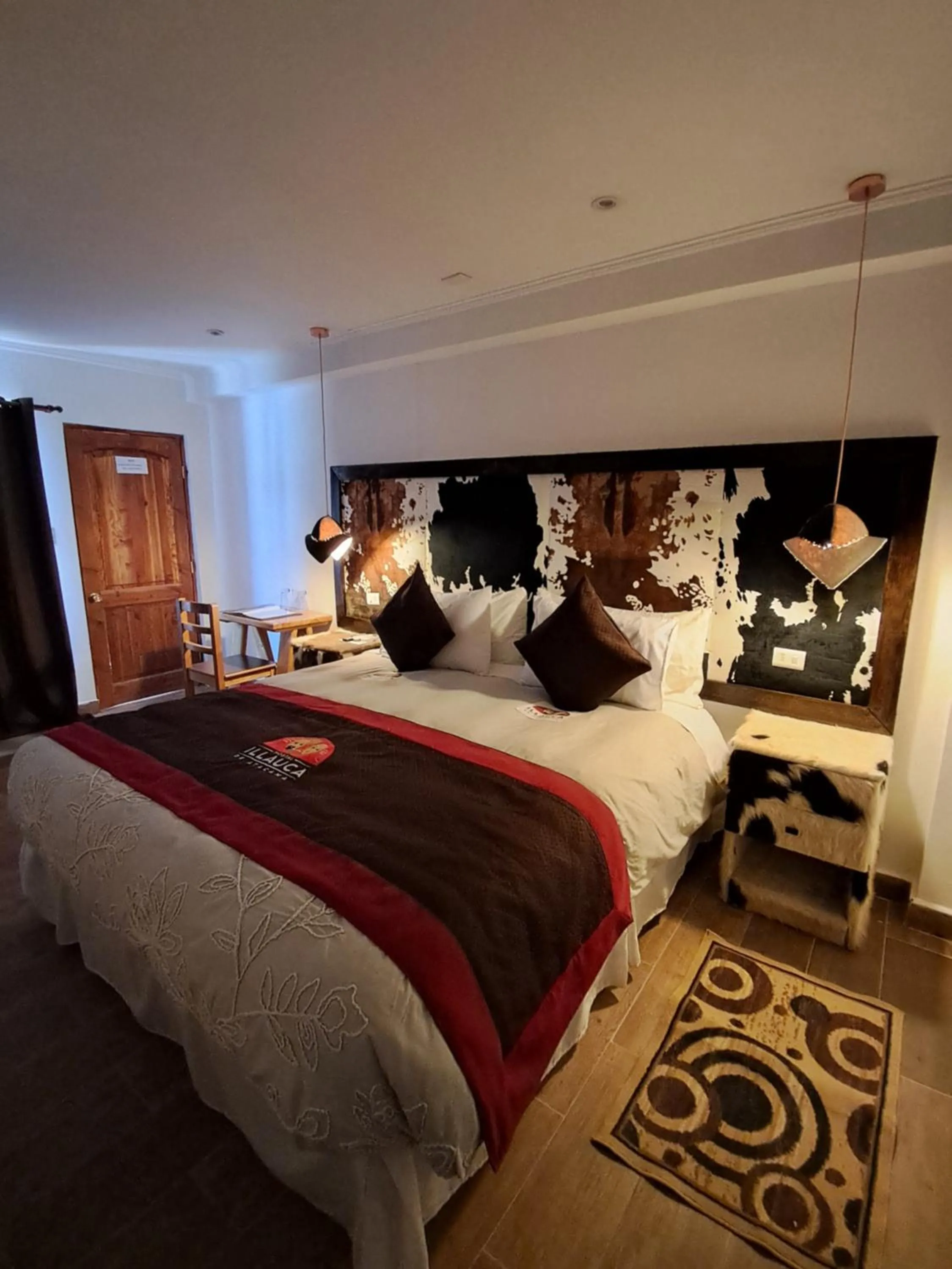 Property building, Bed in Hostal Illauca de Atacama