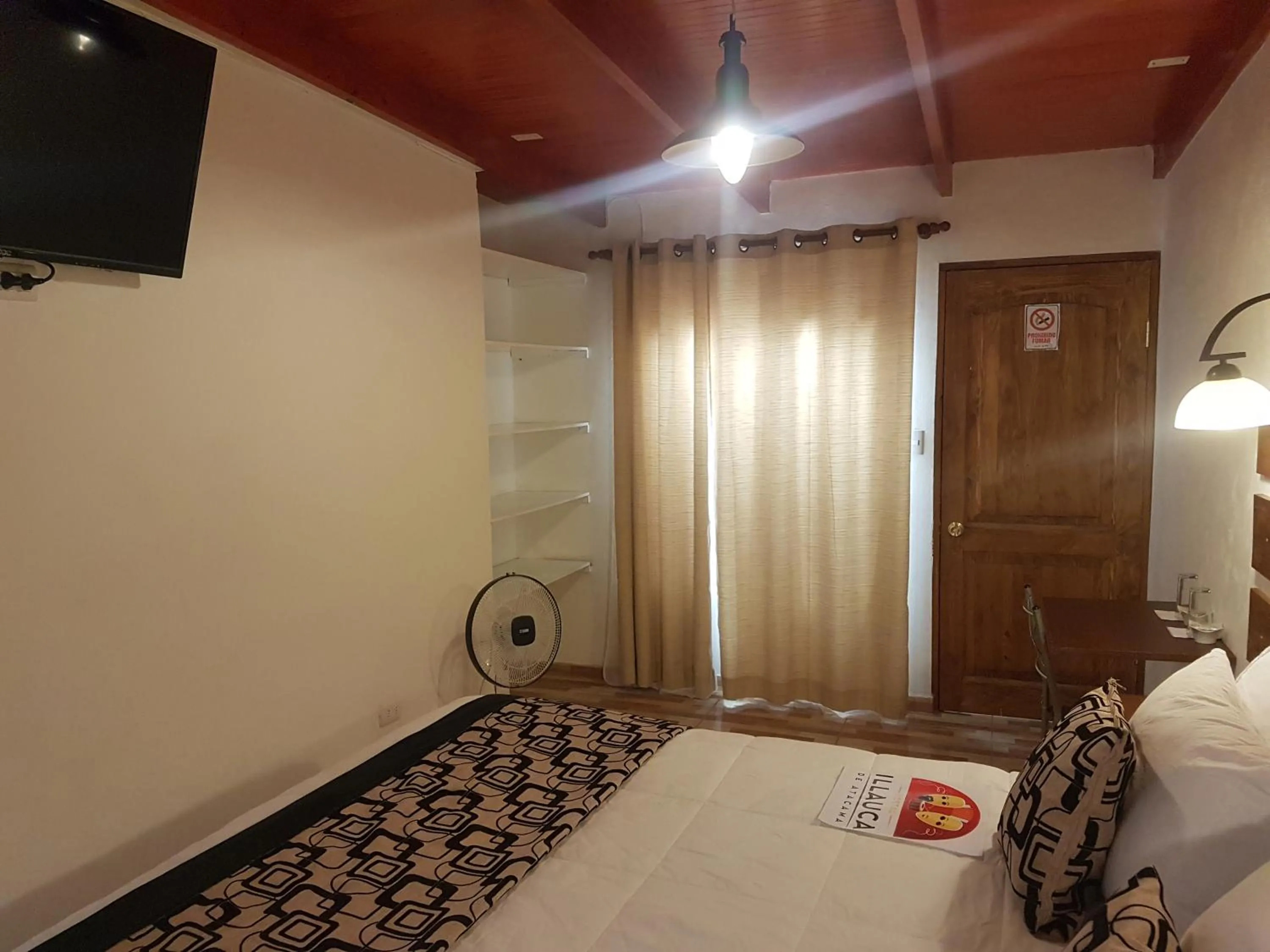 Bed in Hostal Illauca de Atacama