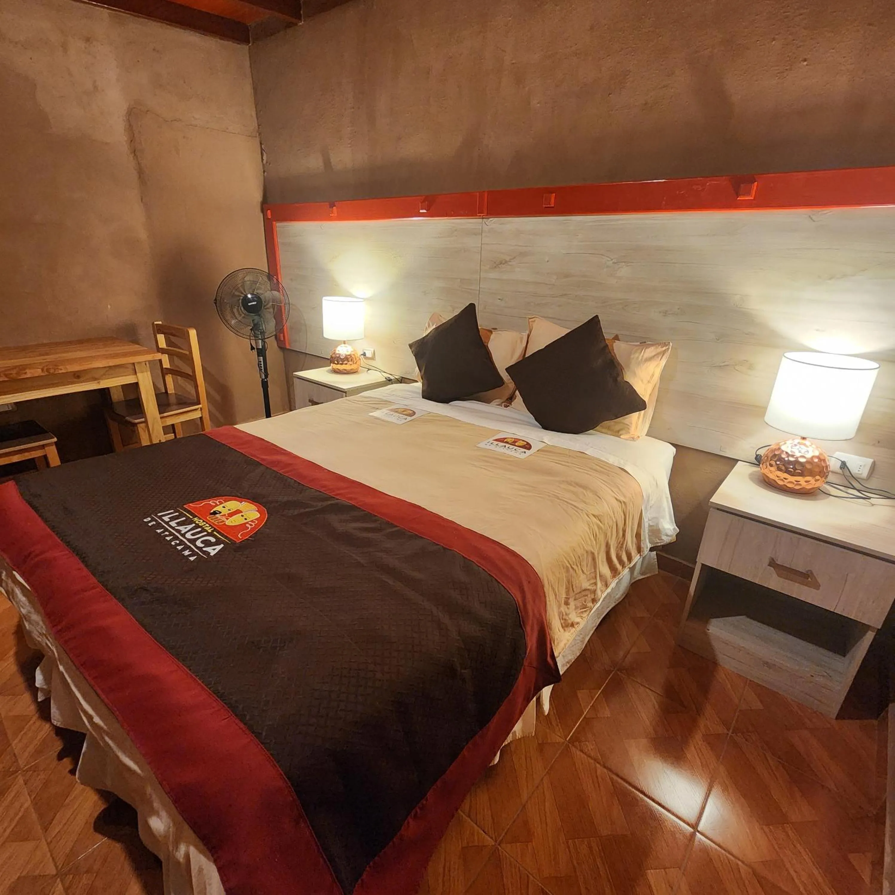 Property building, Bed in Hostal Illauca de Atacama