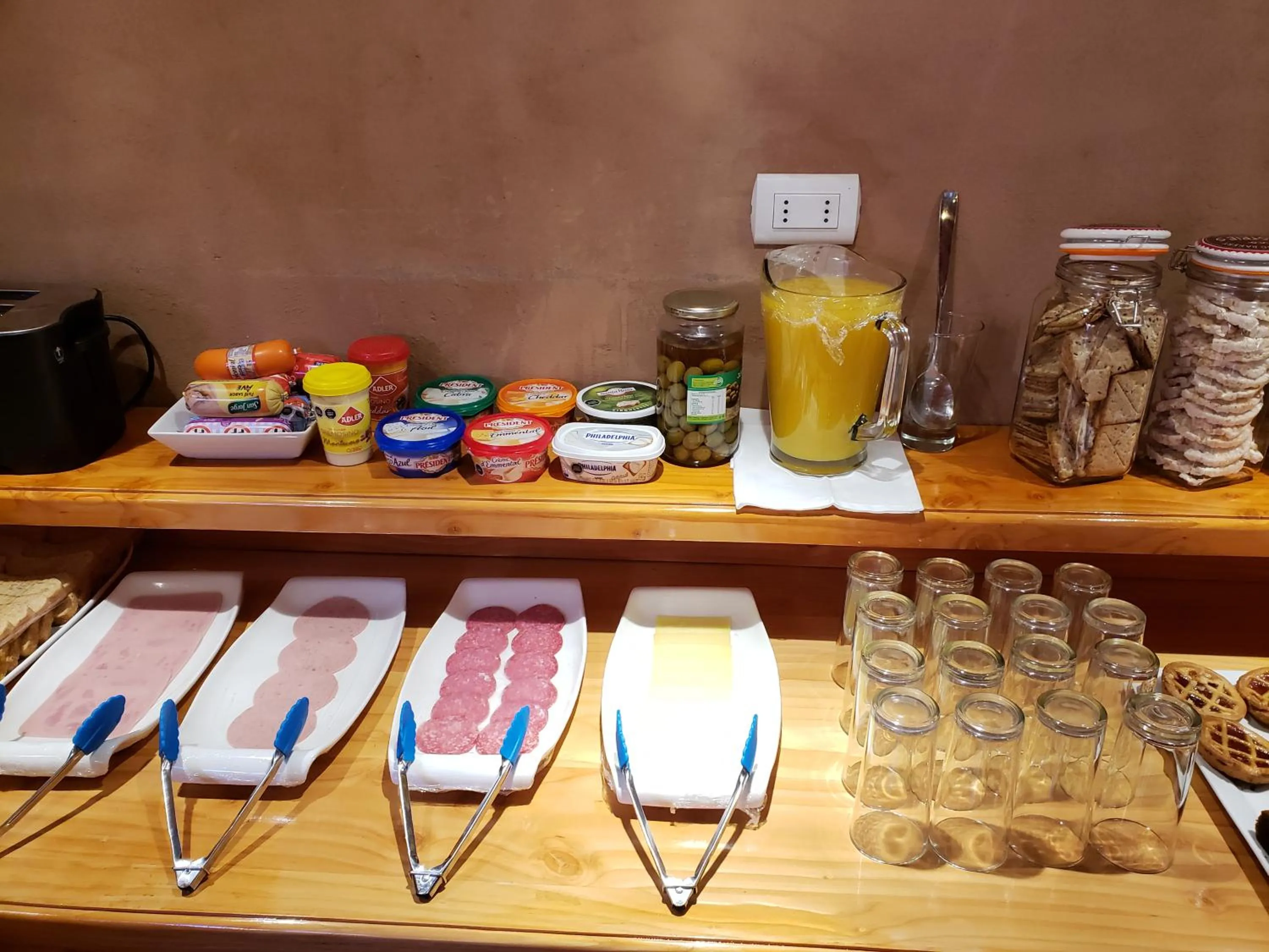 Breakfast in Hostal Illauca de Atacama