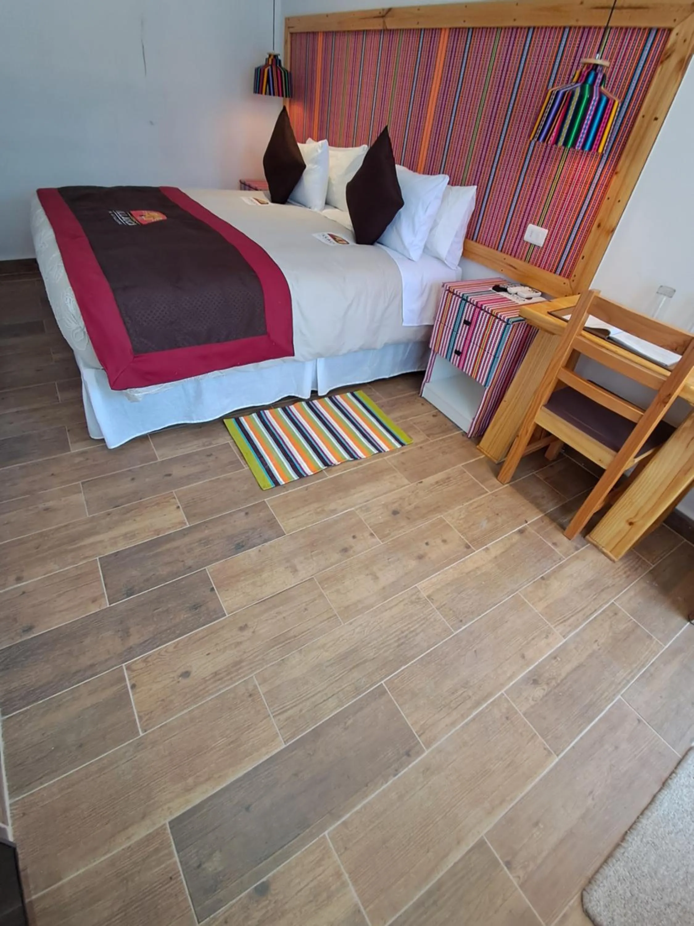 Property building, Bed in Hostal Illauca de Atacama