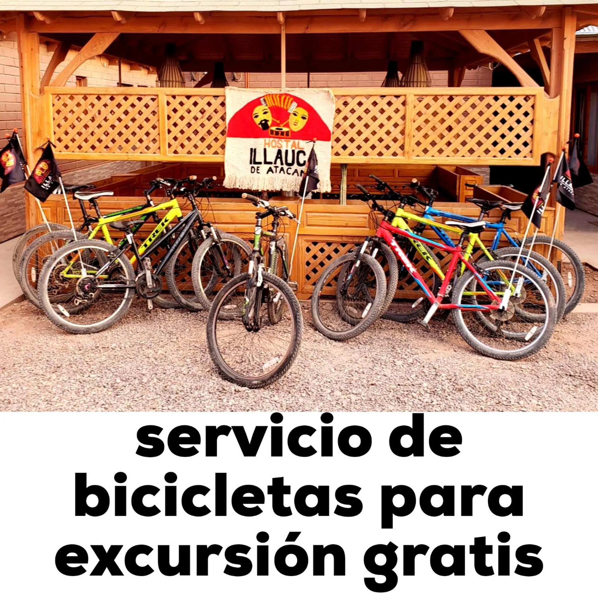 Cycling in Hostal Illauca de Atacama