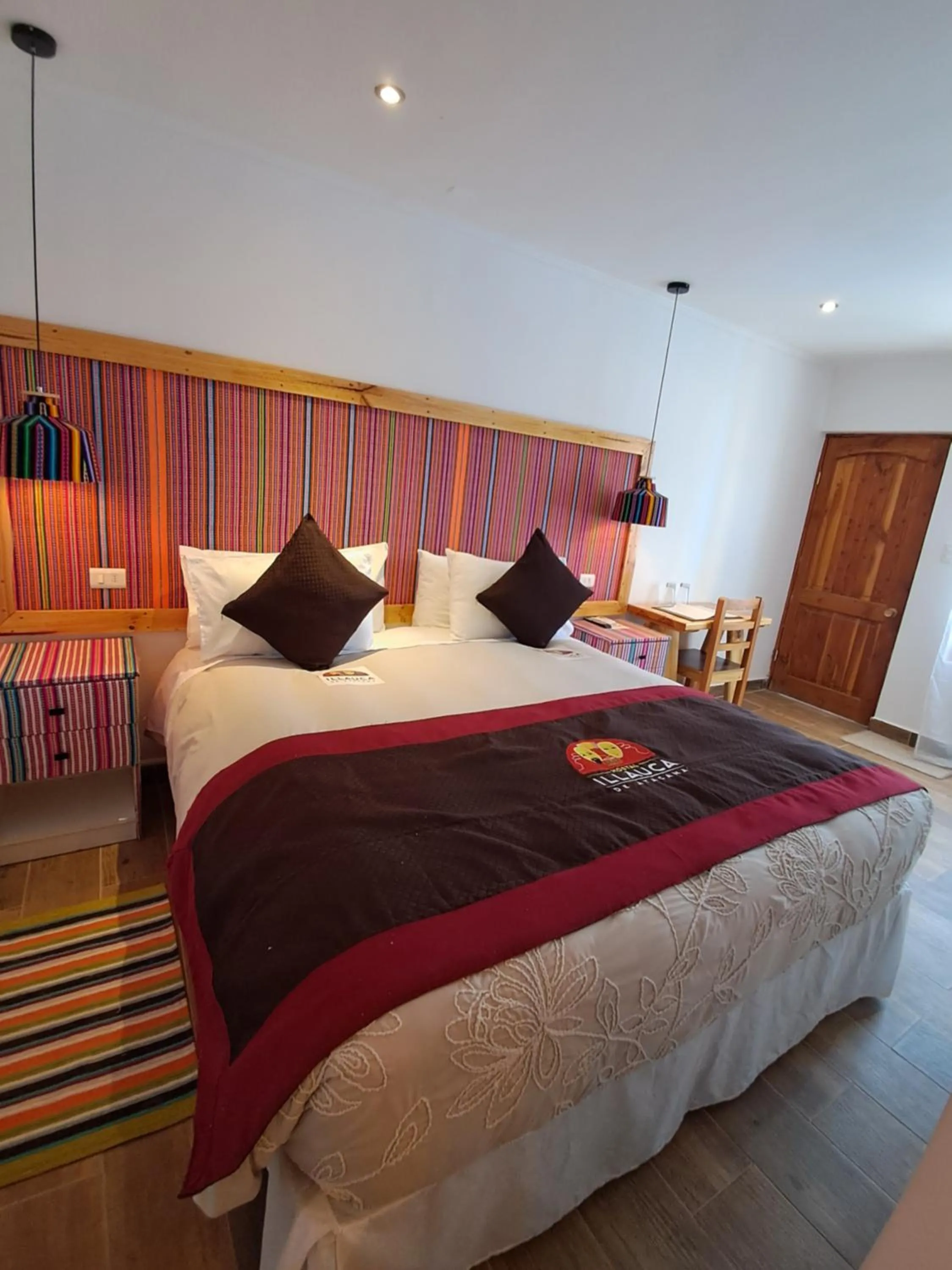 Property building, Bed in Hostal Illauca de Atacama