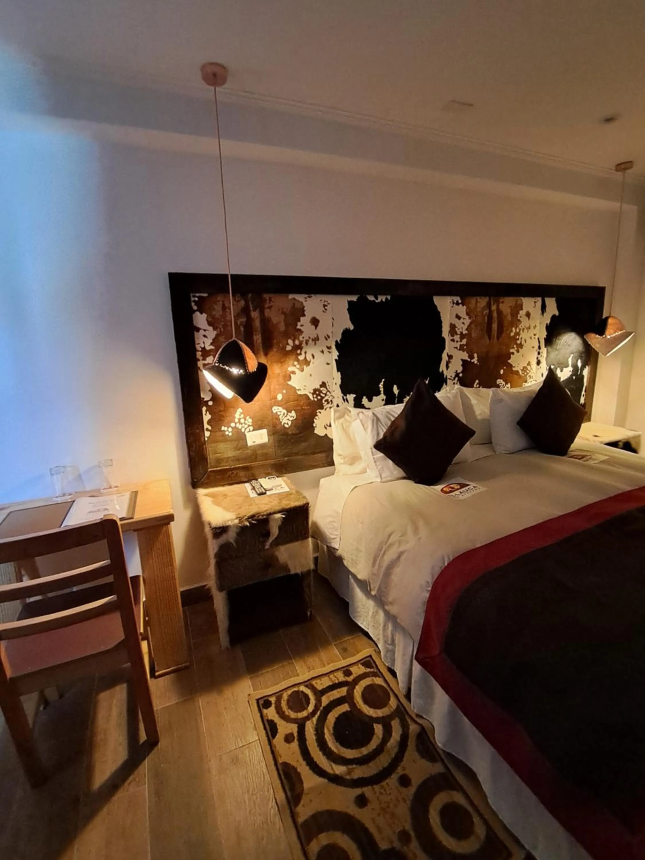 Property building, Bed in Hostal Illauca de Atacama