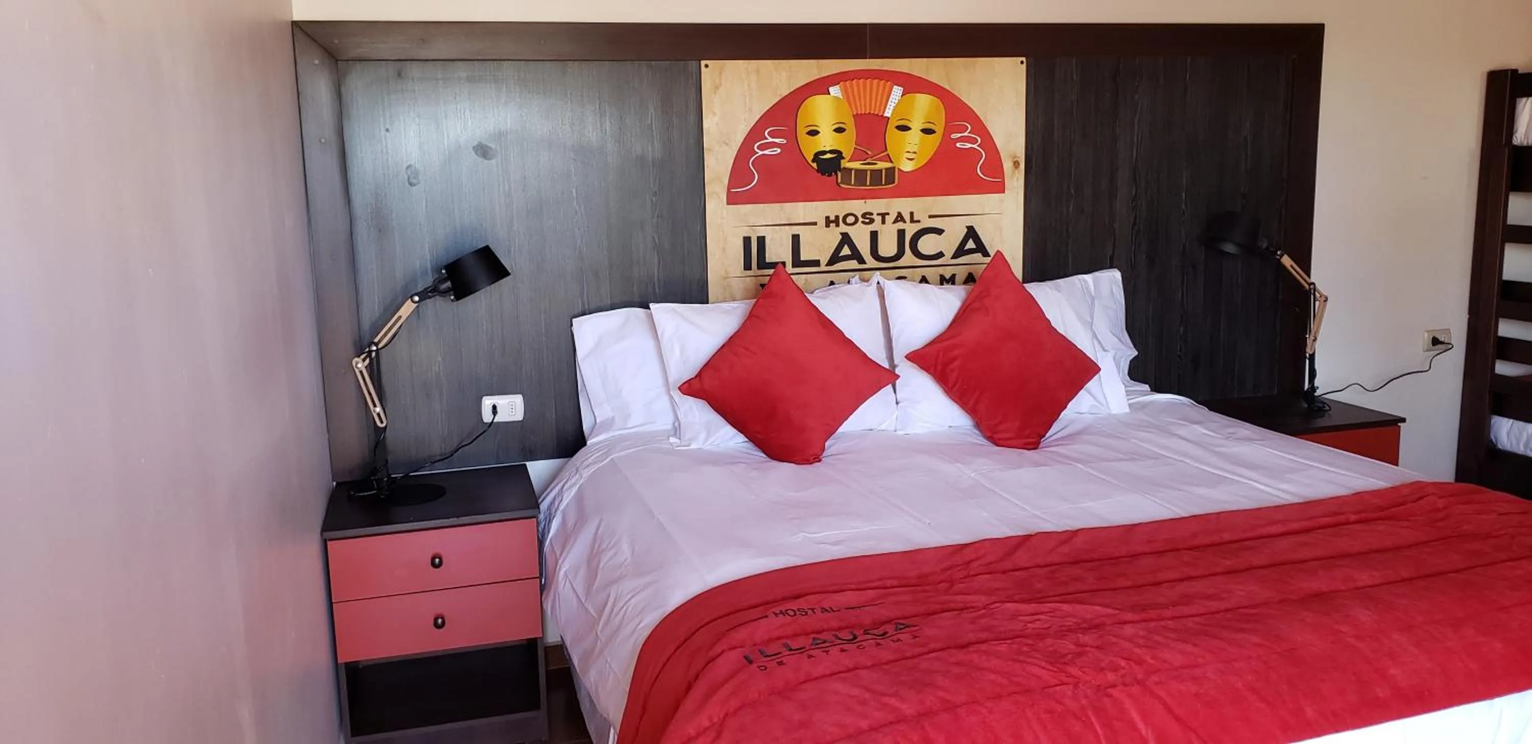 Photo of the whole room, Bed in Hostal Illauca de Atacama