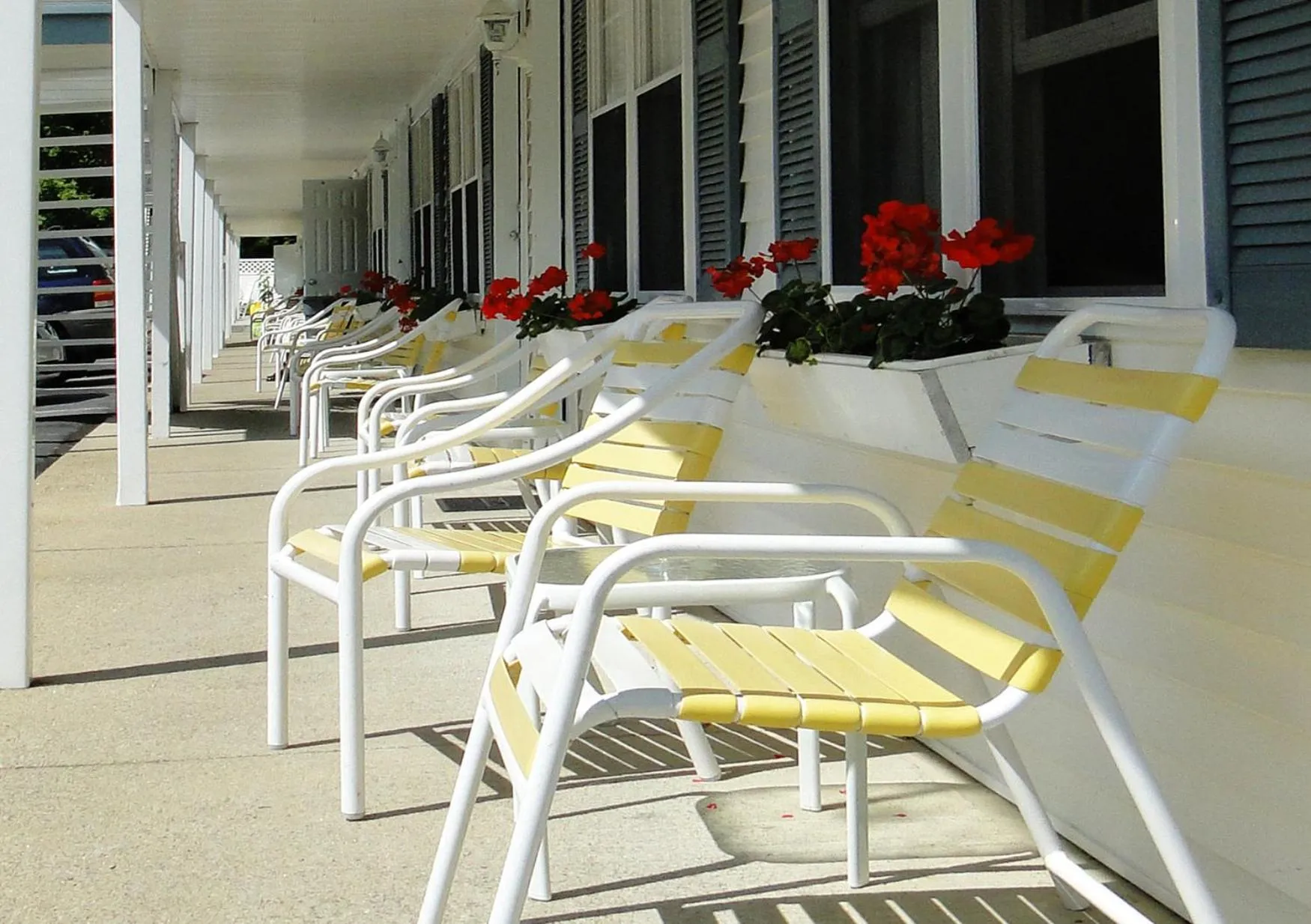 Balcony/Terrace in Studio East Motel