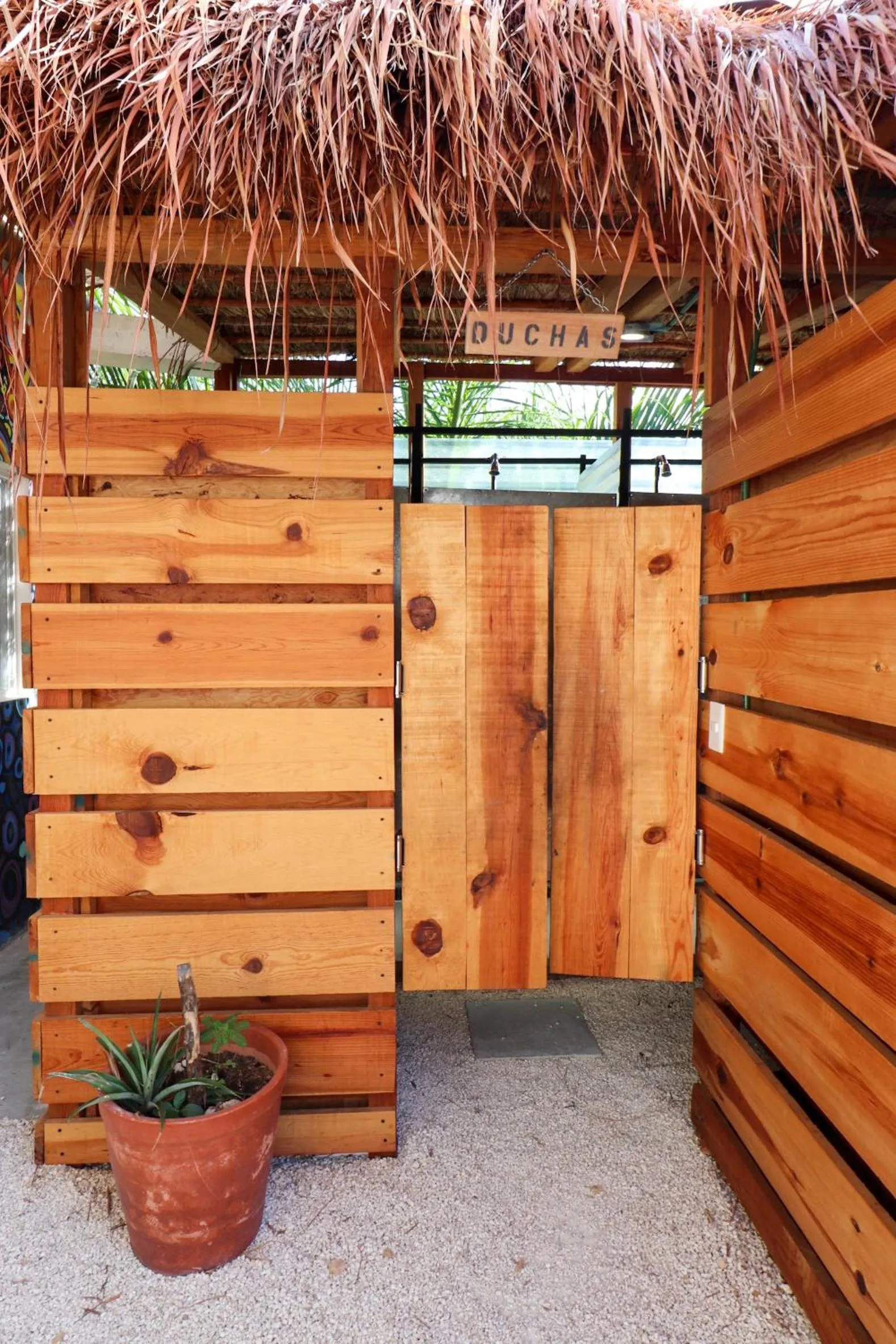 Shower in Wabi Hostel